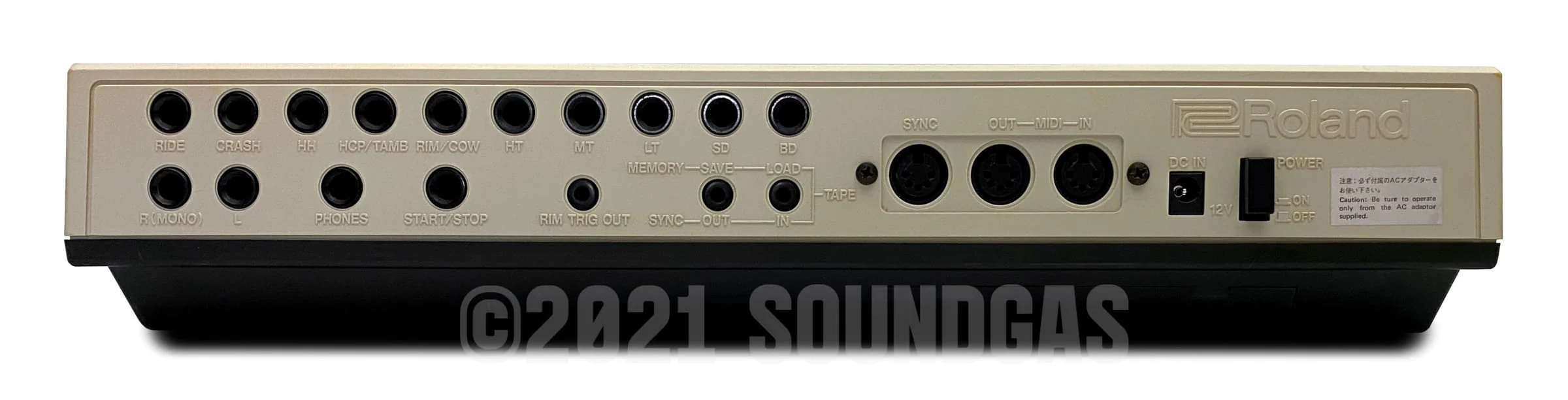 Roland TR-707 Expanded (727 808 909 plus 4 Soundgas Banks) - Image 5