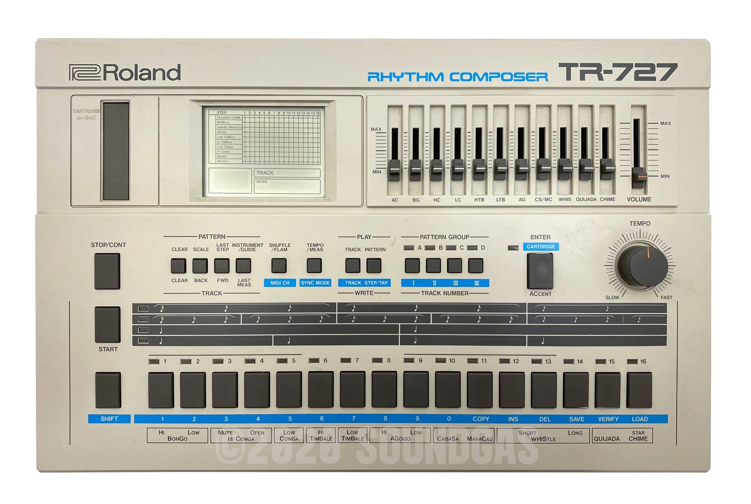 Roland TR-727 Expanded (707 808 909 Linn LM1 DMX) - Image 2