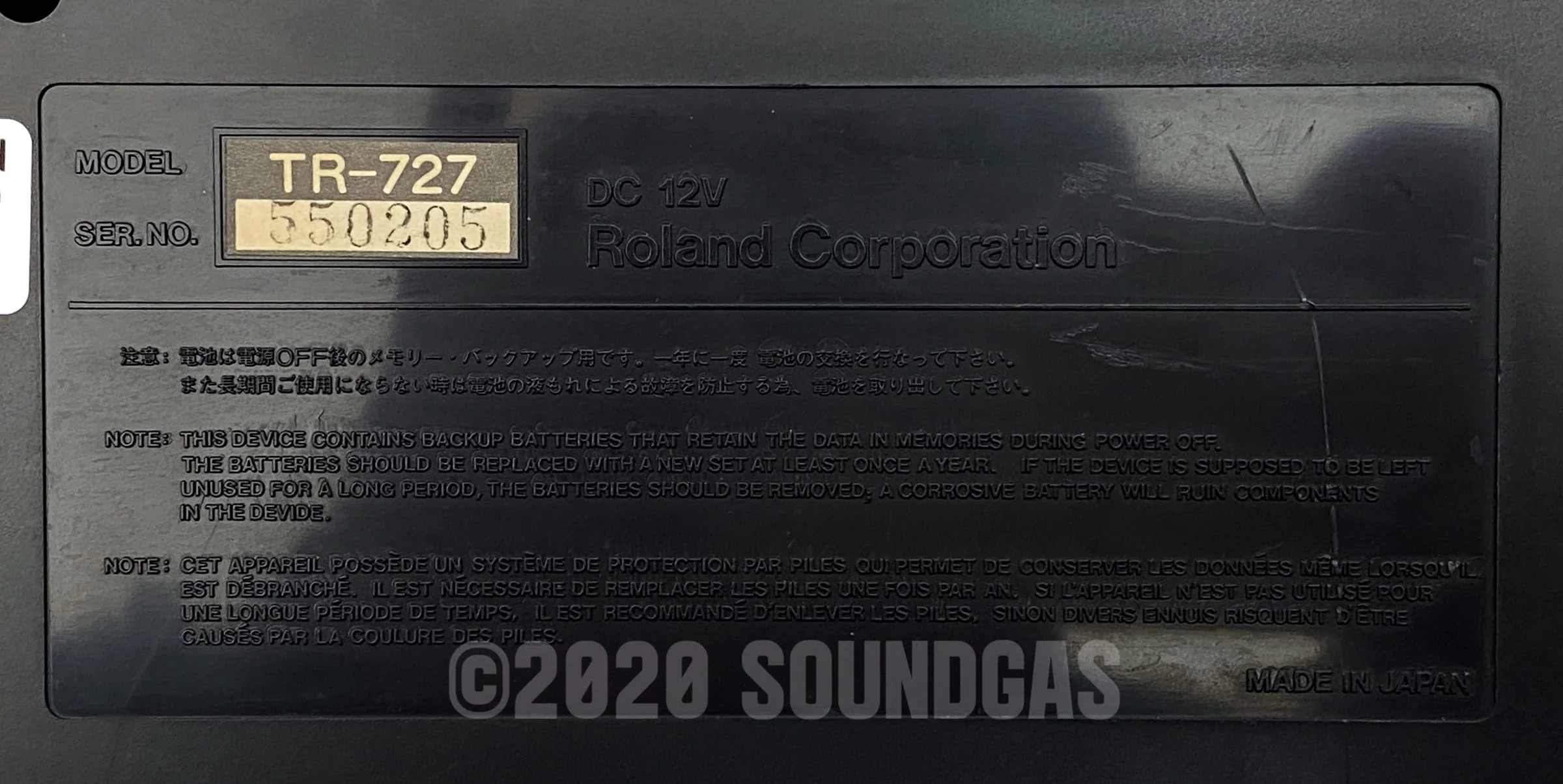 Roland TR-727 Expanded (707 808 909 Linn LM1 DMX) - Image 6