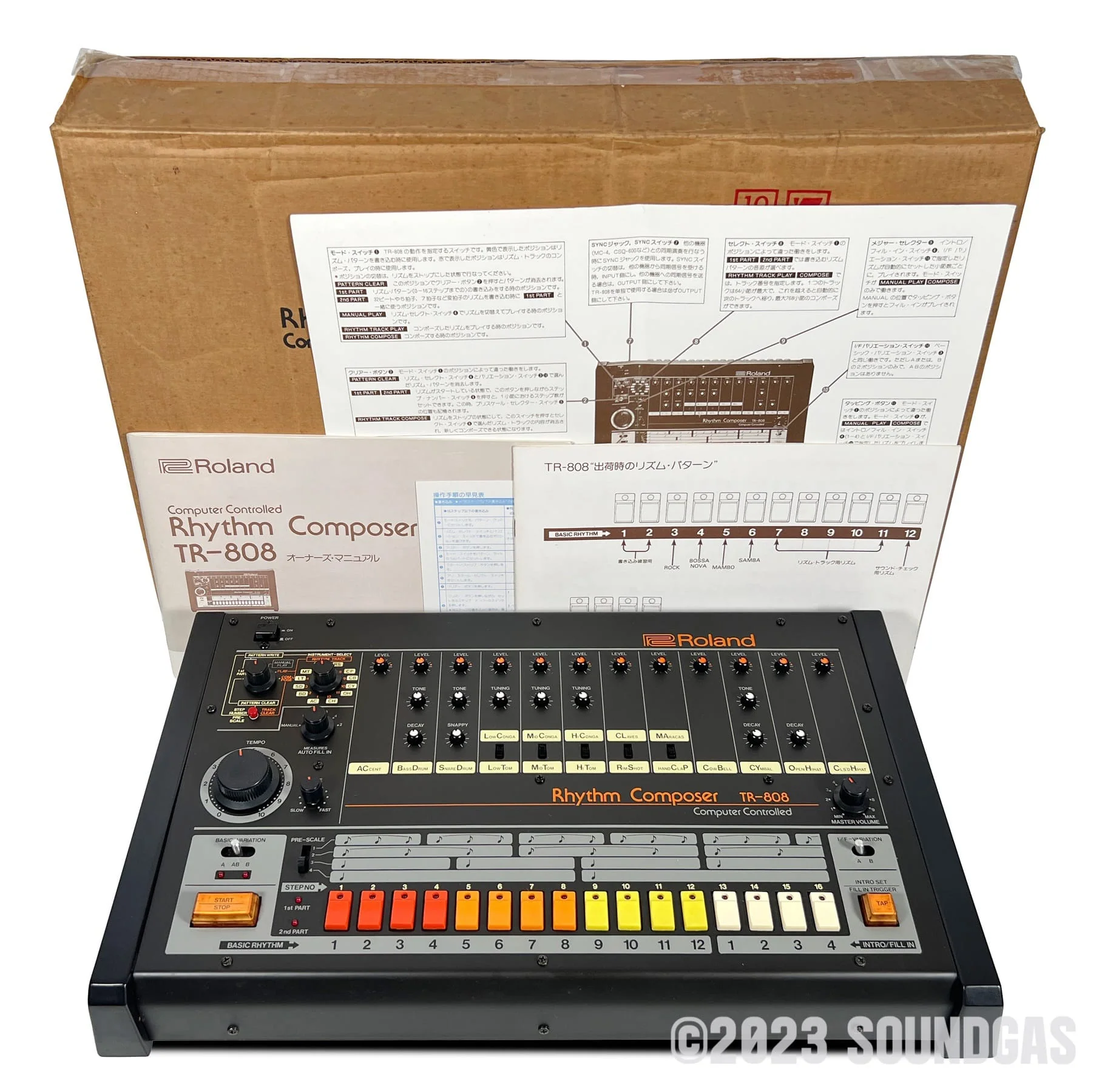 Roland TR-808 Rhythm Composer - Mint, Boxed - Image 18