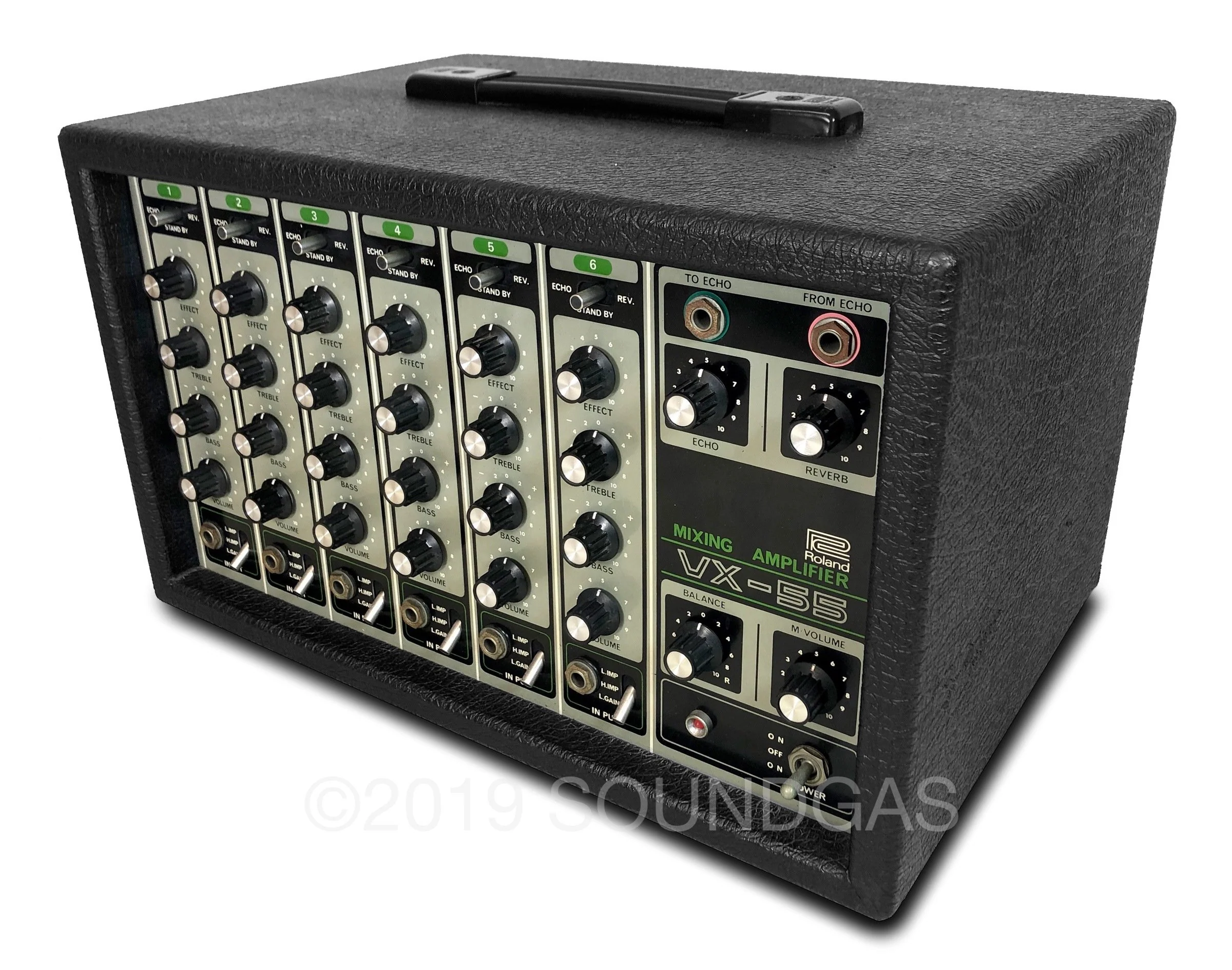 Roland VX-55 Mixer with Spring Reverb - Image 2