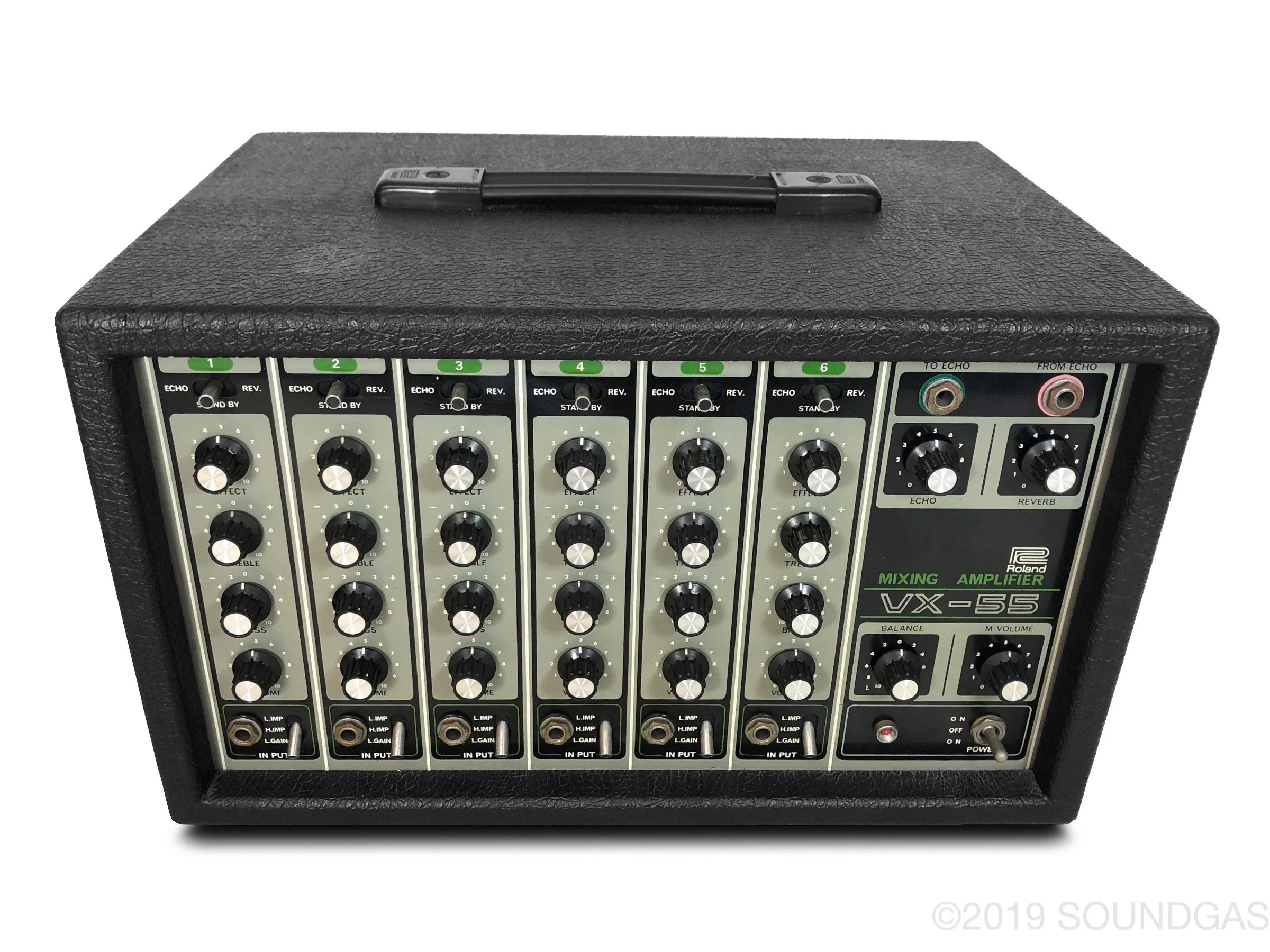Roland VX-55 Mixer with Spring Reverb - Image 6
