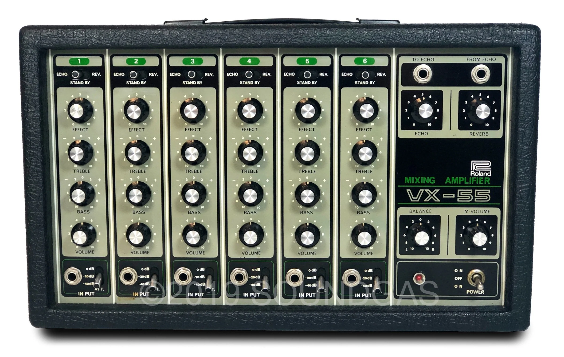 Roland VX-55 Mixer with Spring Reverb - Image 2