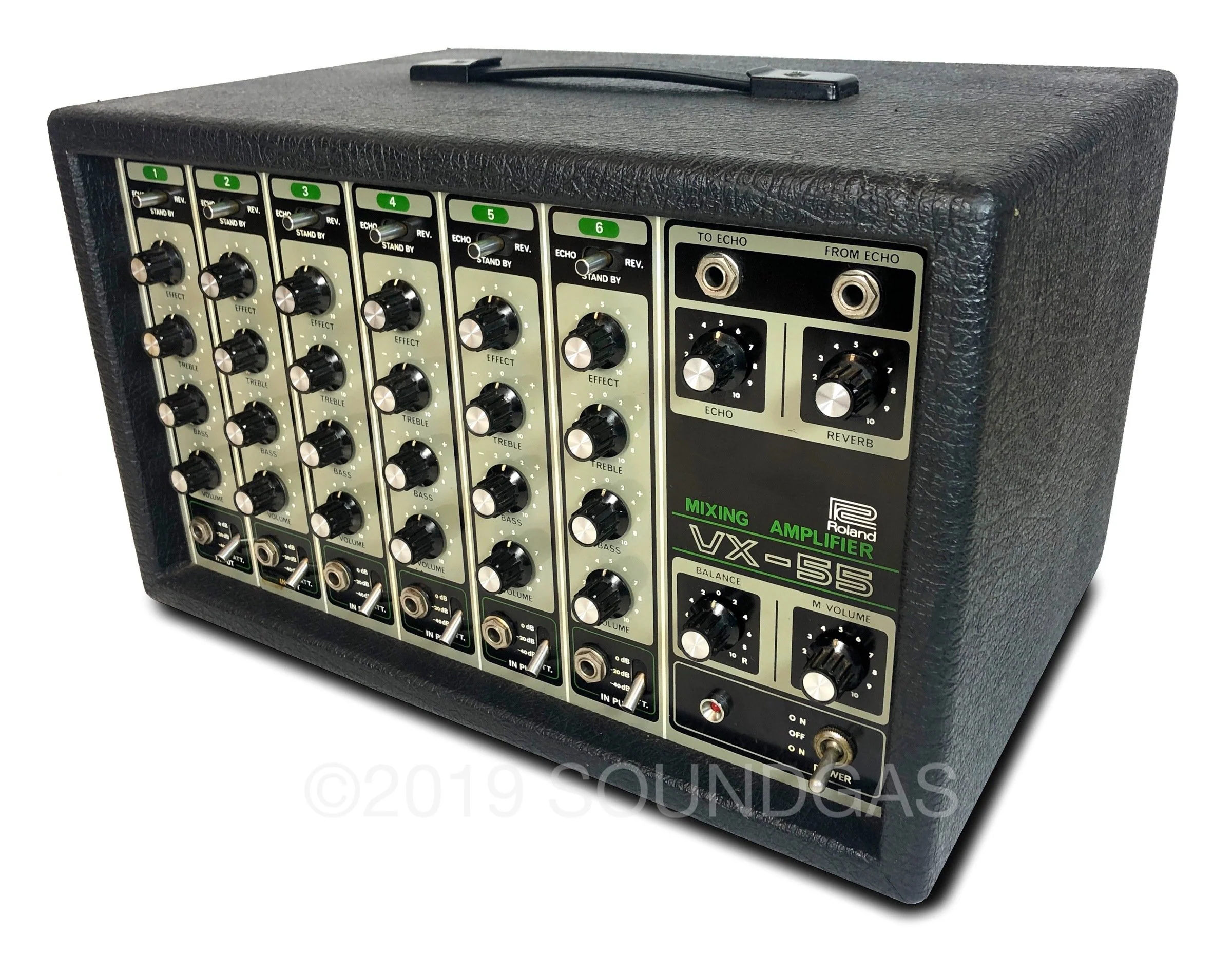 Roland VX-55 Mixer with Spring Reverb - Image 3
