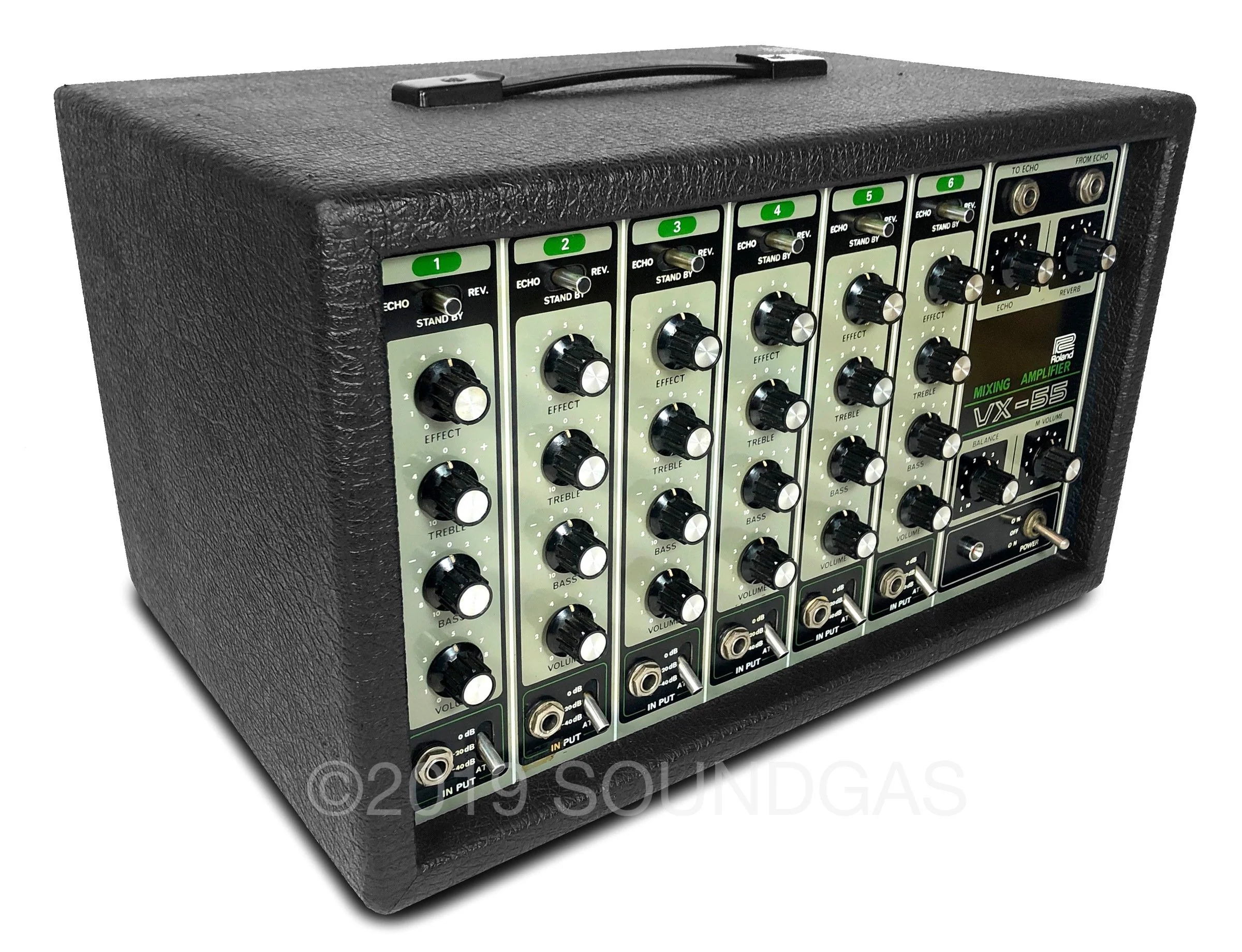 Roland VX-55 Mixer with Spring Reverb - Image 4