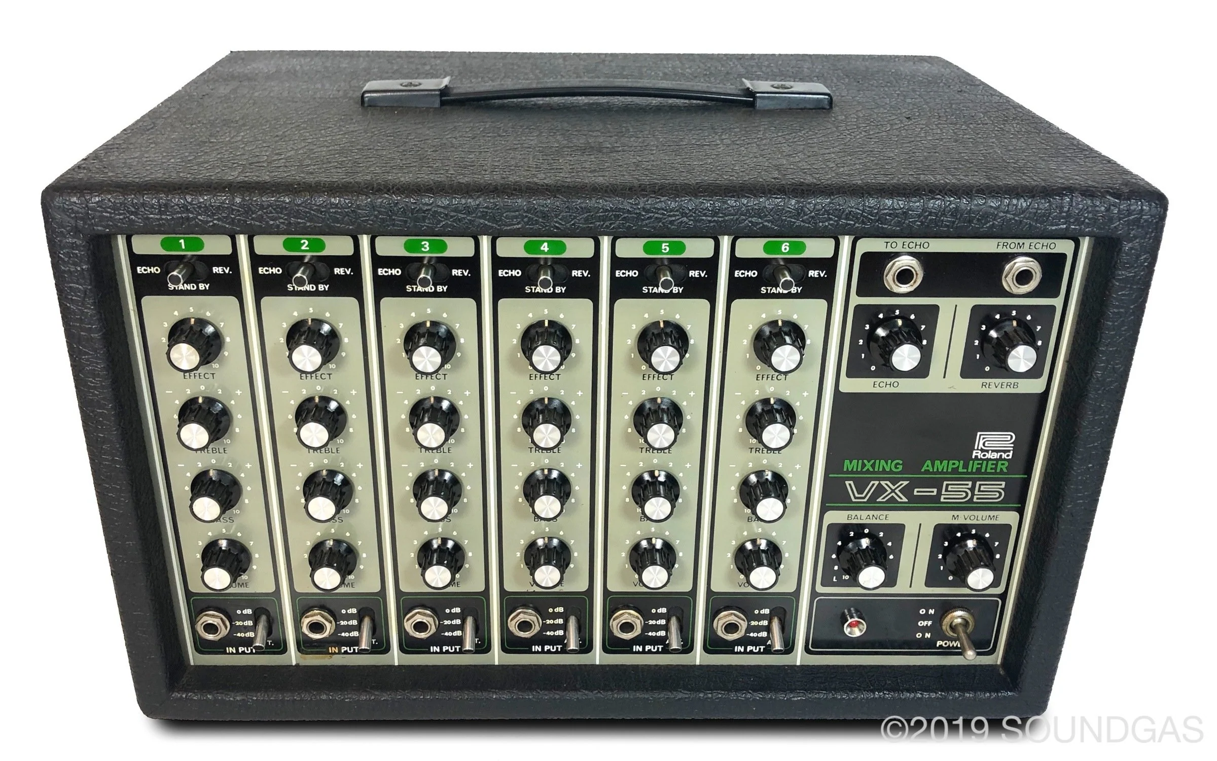 Roland VX-55 Mixer with Spring Reverb - Image 7