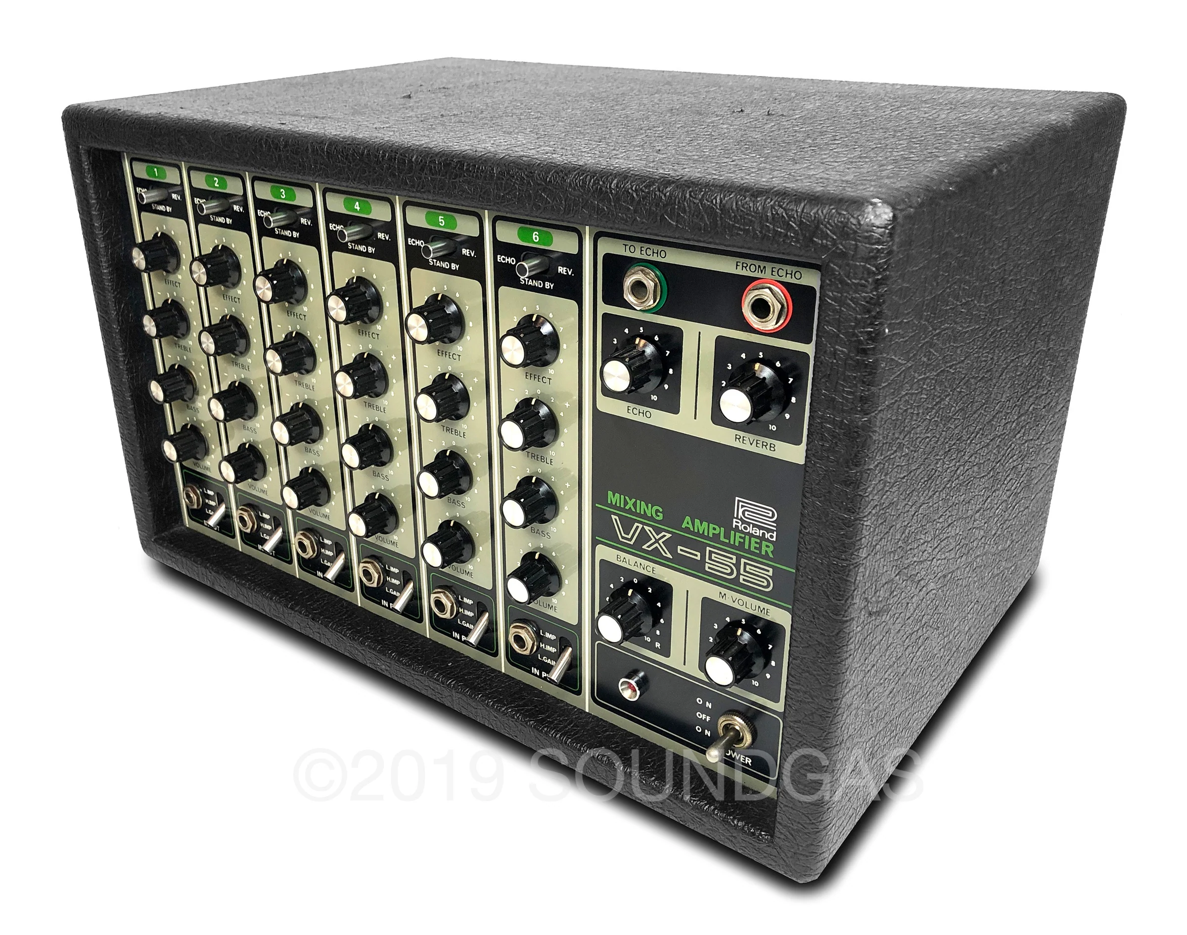 Roland VX-55 Mixer with Spring Reverb - Image 3