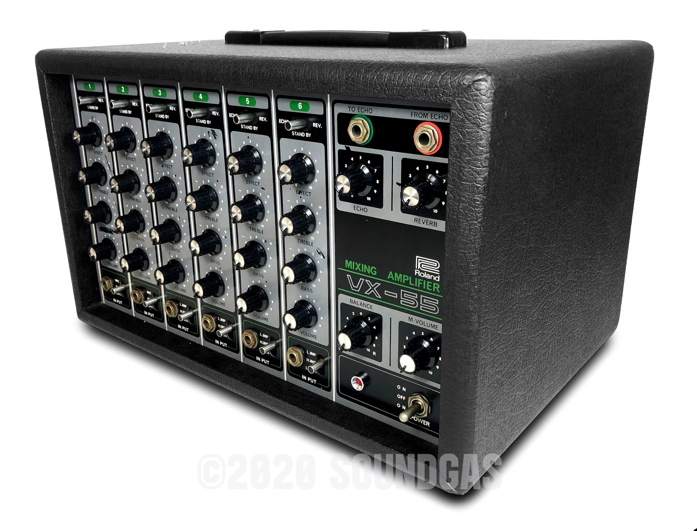 Roland VX-55 Mixer with Spring Reverb - Image 3
