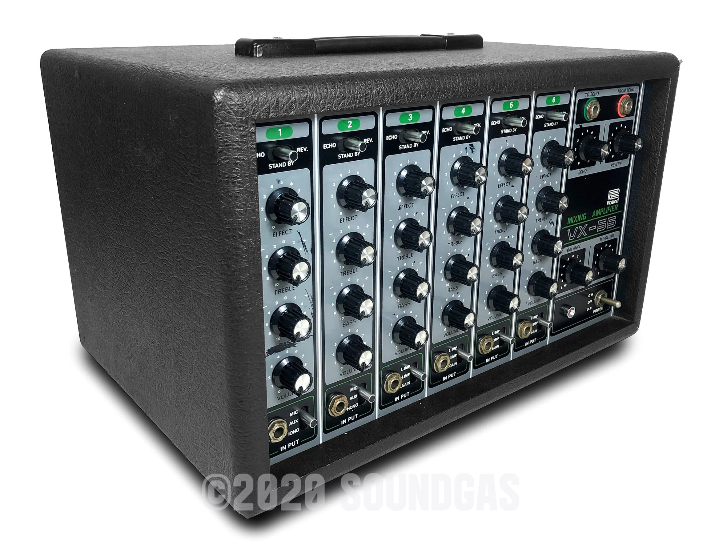 Roland VX-55 Mixer with Spring Reverb - Image 4