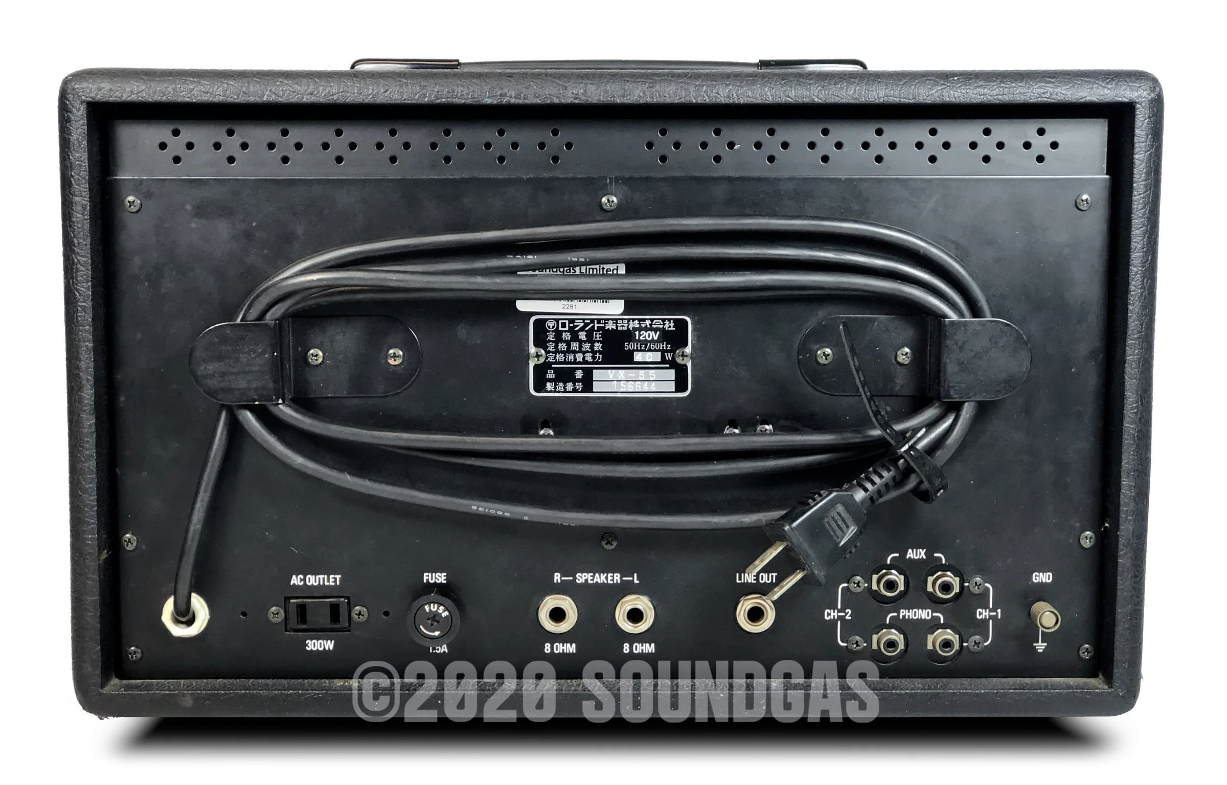 Roland VX-55 Mixer with Spring Reverb - Image 5