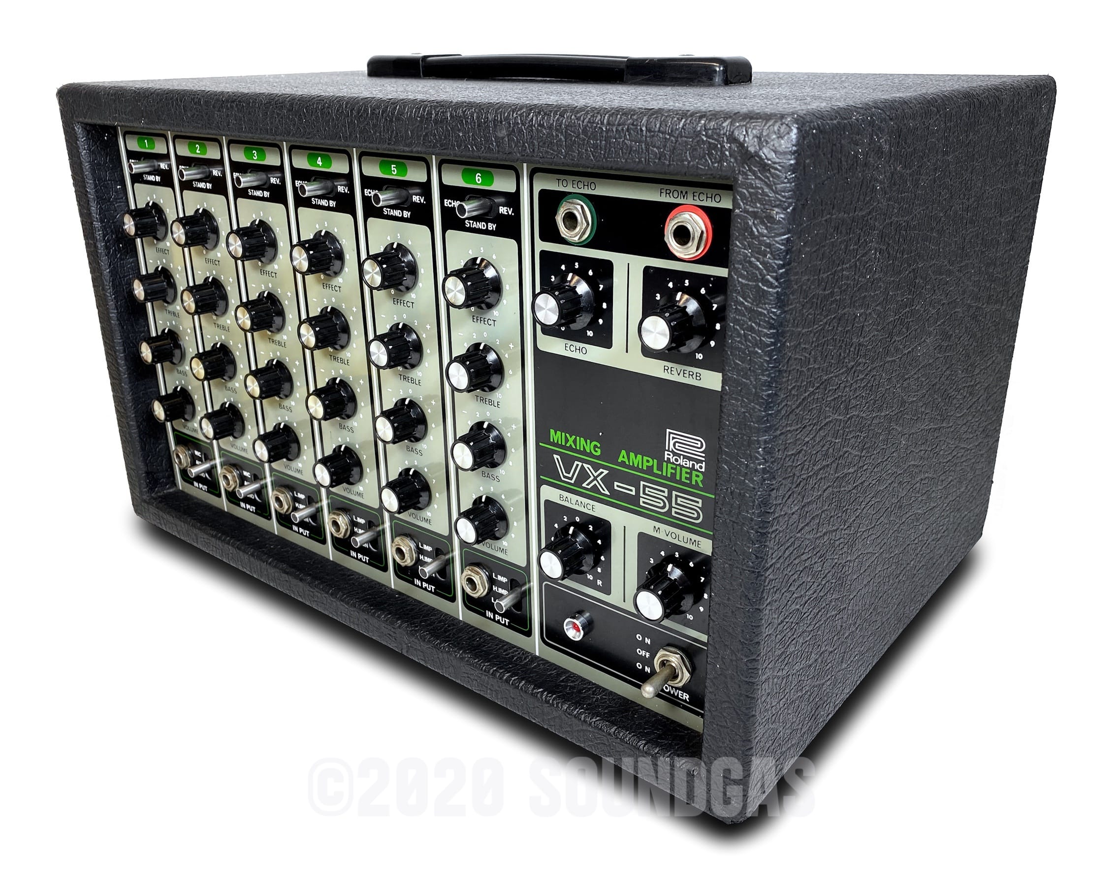 Roland VX-55 Mixer with Spring Reverb - Image 3