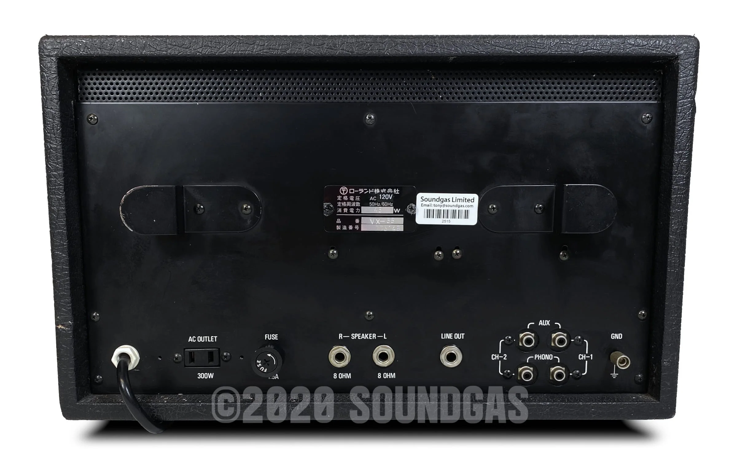 Roland VX-55 Mixer with Spring Reverb - Image 5