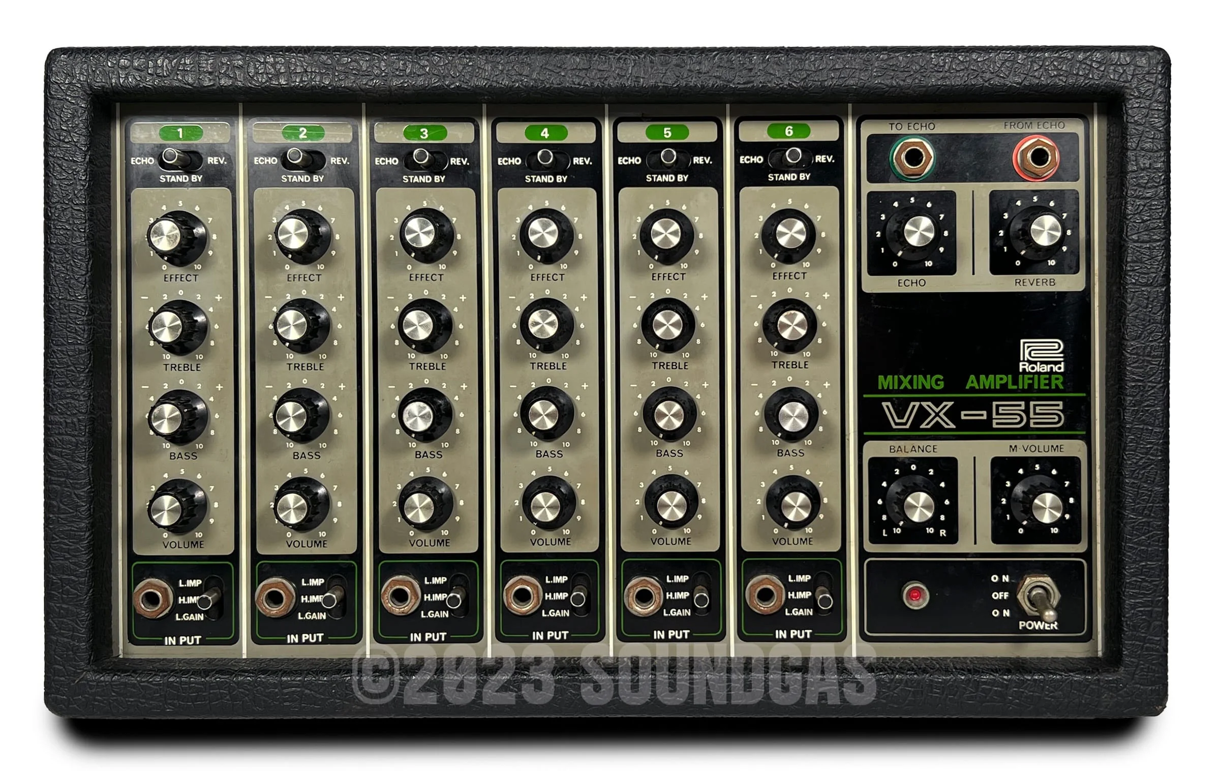 Roland VX-55 Mixer with Spring Reverb - Image 2