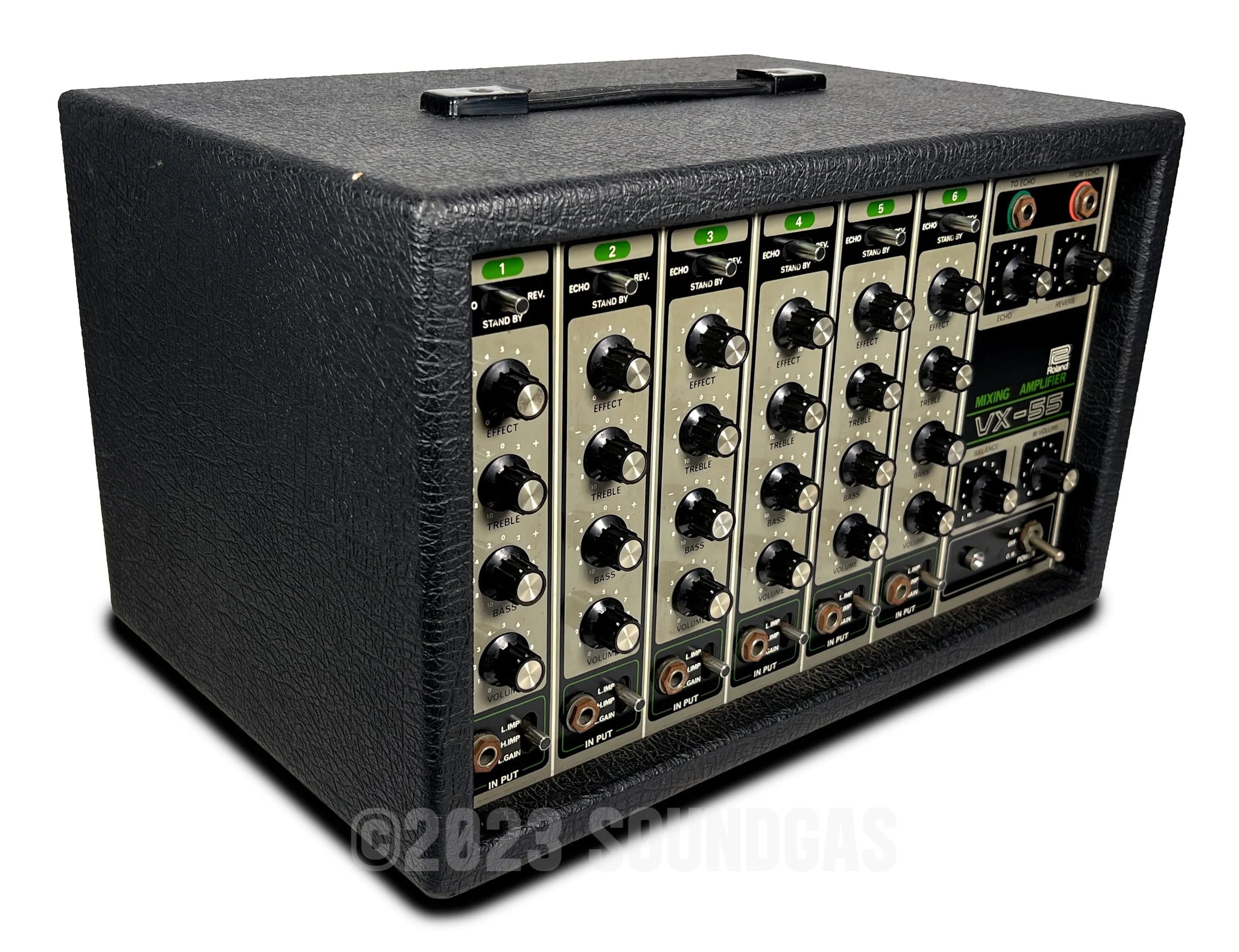 Roland VX-55 Mixer with Spring Reverb - Image 4