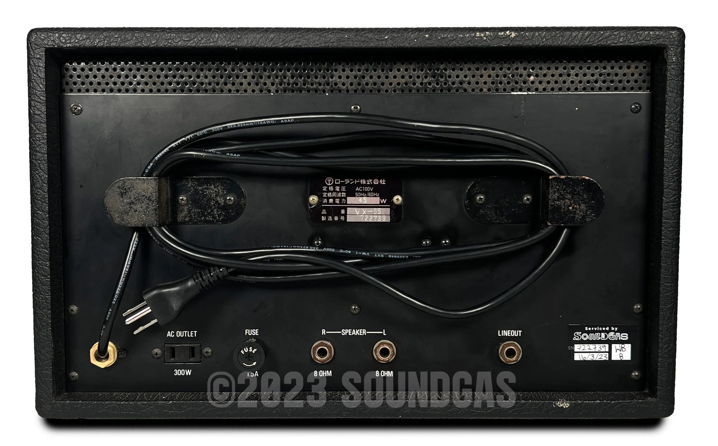Roland VX-55 Mixer with Spring Reverb - Image 5