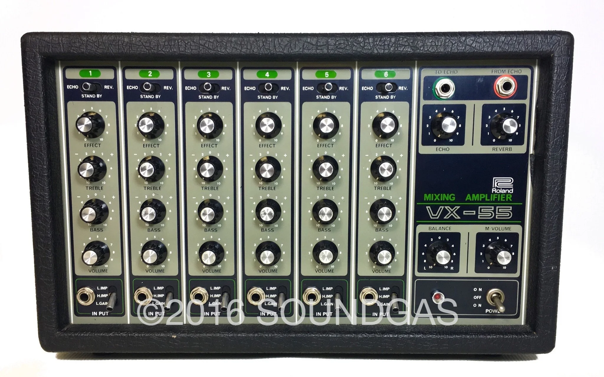 Roland VX-55 Mixer with Spring Reverb - Image 2