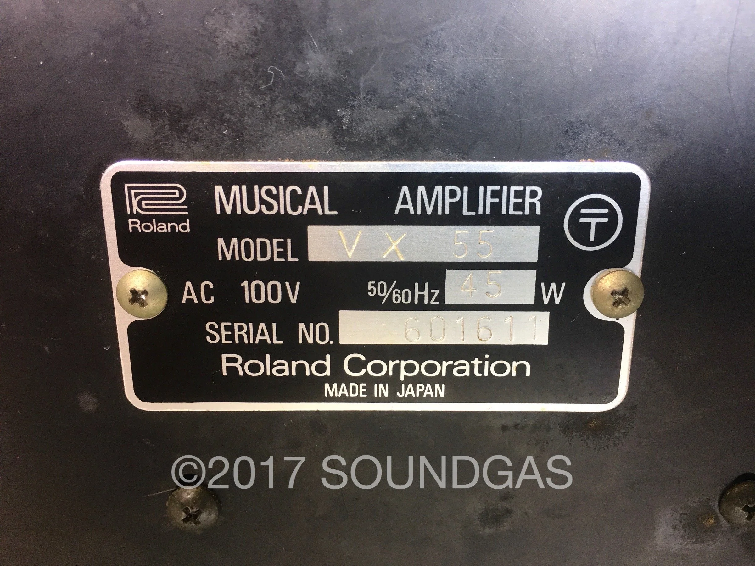 Roland VX-55 Mixer with Spring Reverb - Image 3