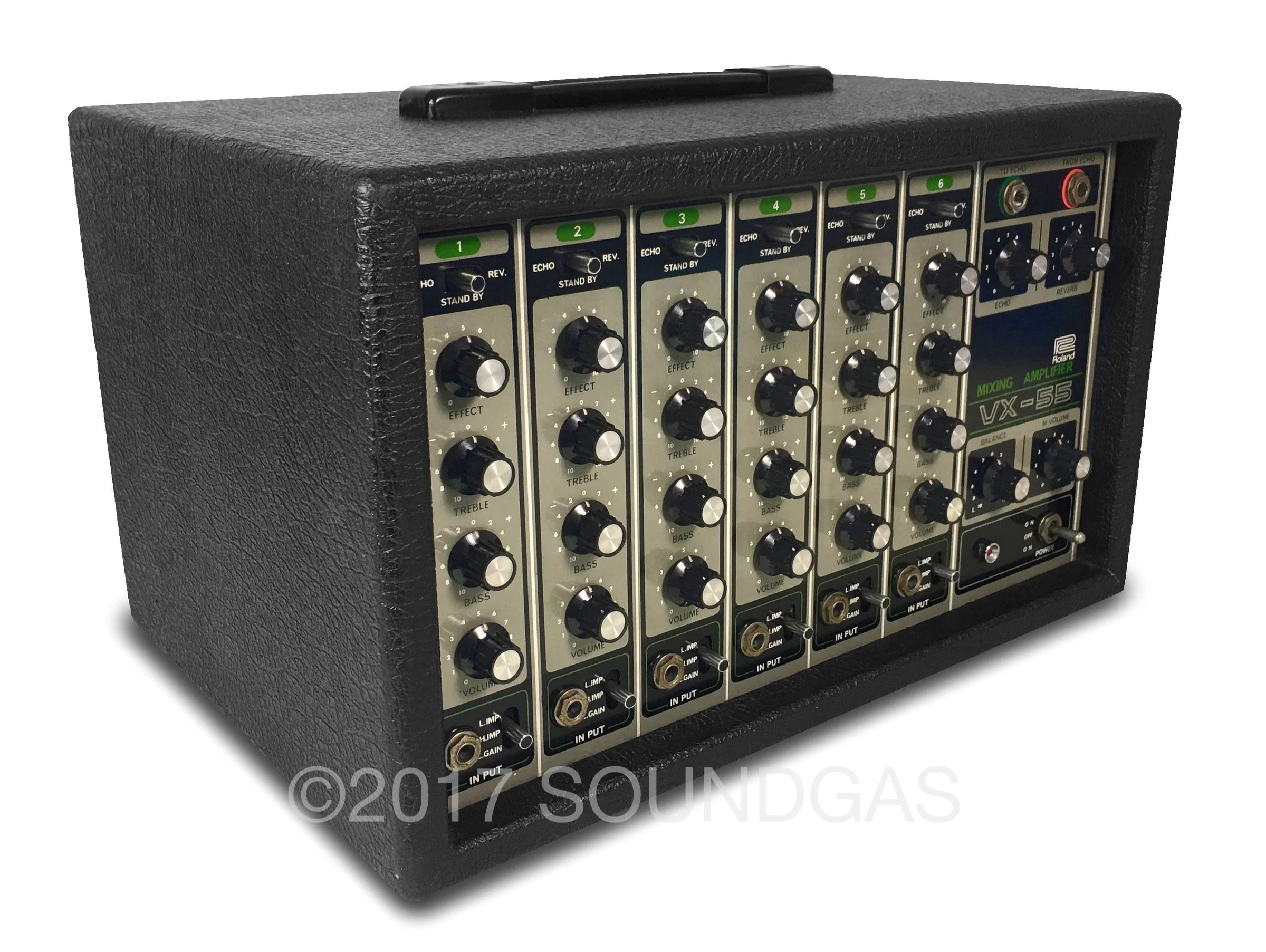 Roland VX-55 Mixer with Spring Reverb - Image 3