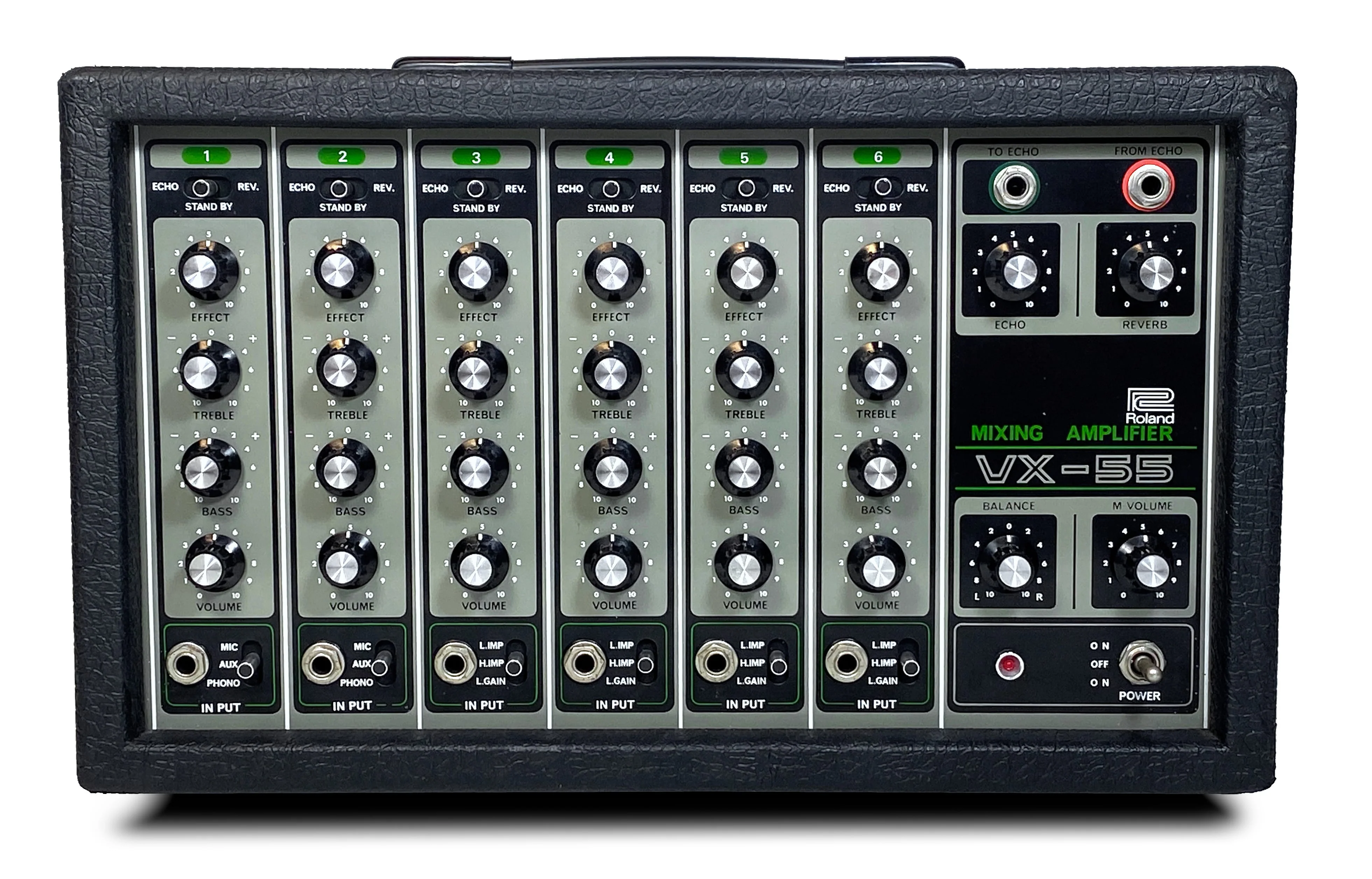 Roland VX-55 Mixer with Spring Reverb - Image 4
