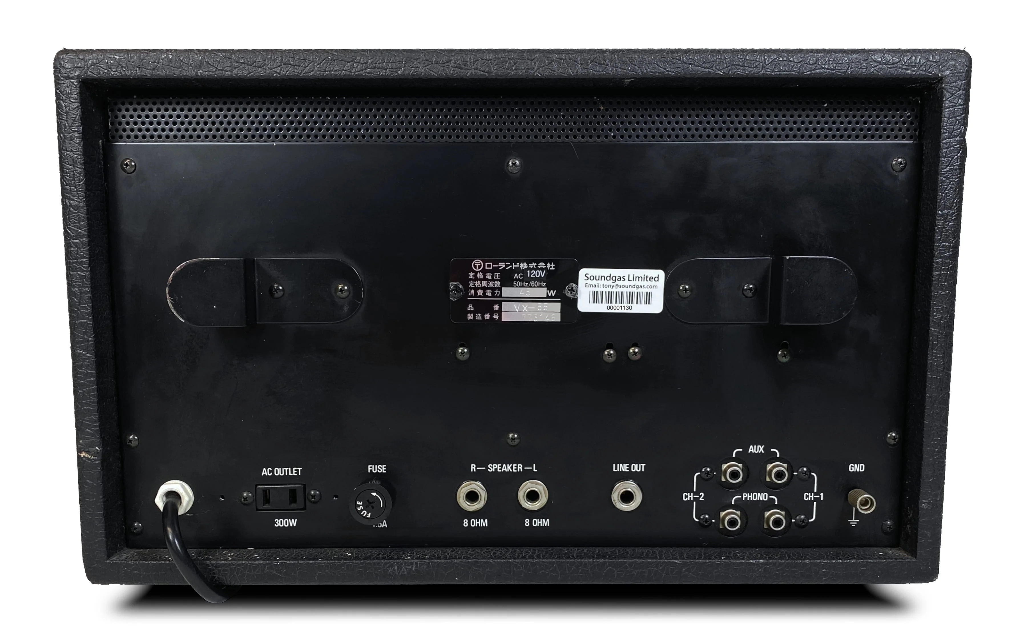 Roland VX-55 Mixer with Spring Reverb - Image 7