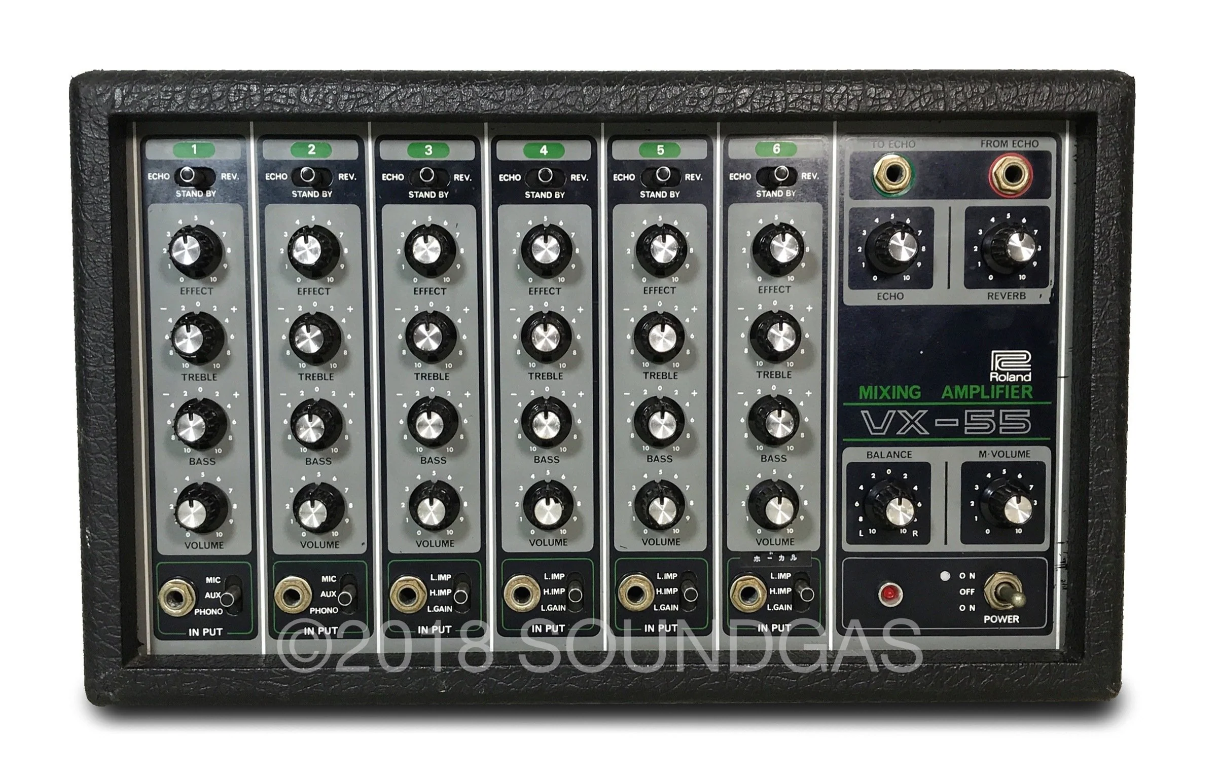 Roland VX-55 Mixer with Spring Reverb - Image 2
