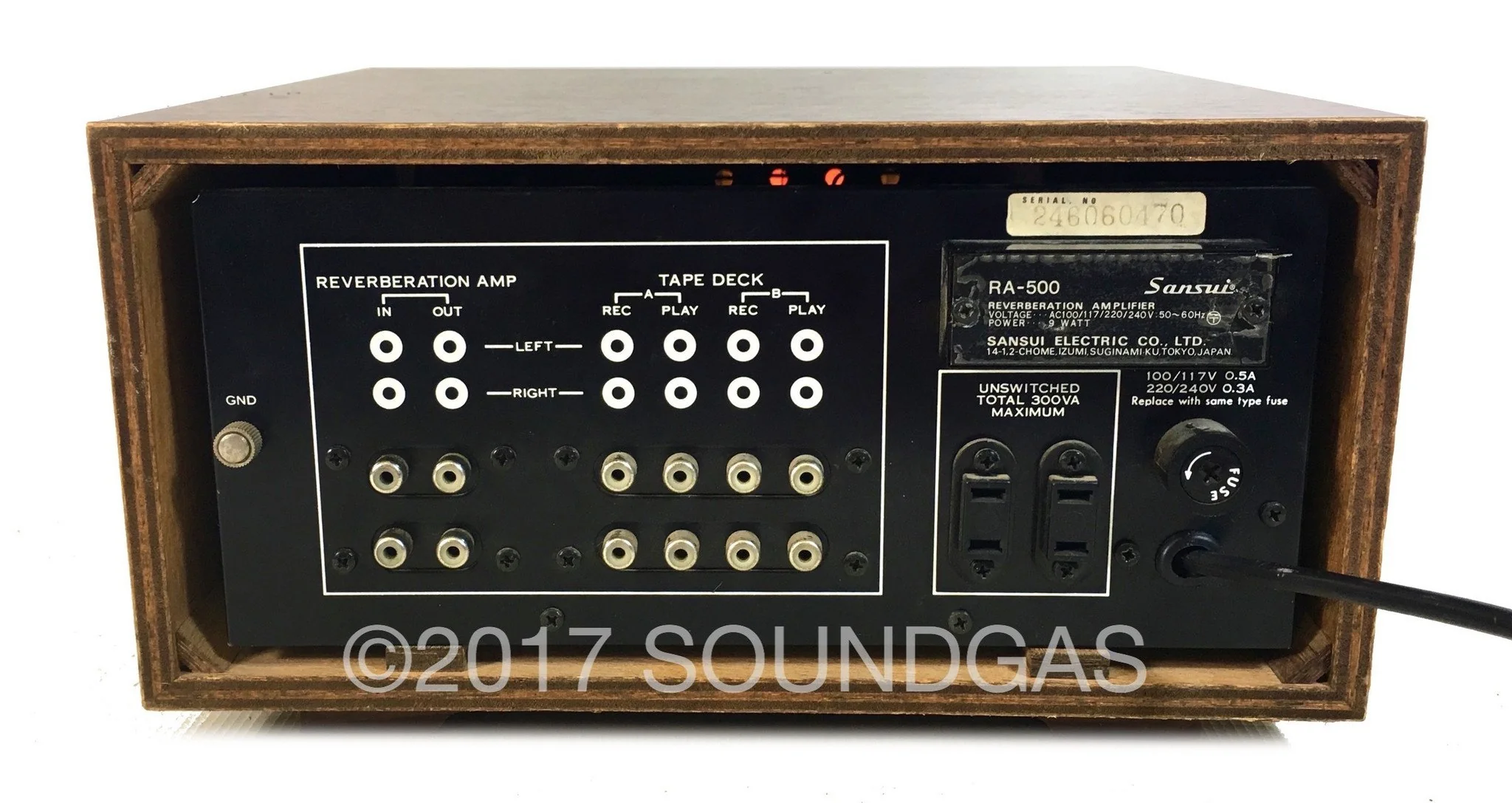 Sansui RA-500 Reverberation Amplifier - Image 5