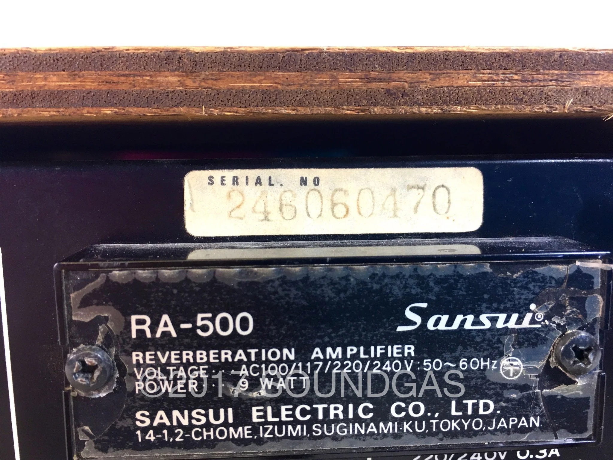Sansui RA-500 Reverberation Amplifier - Image 6