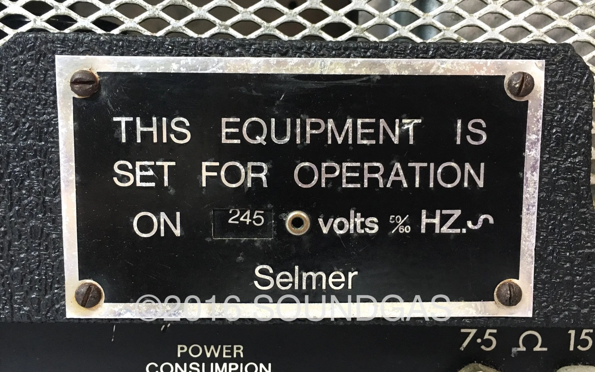 Selmer Treble N Bass 50 SV - Image 3