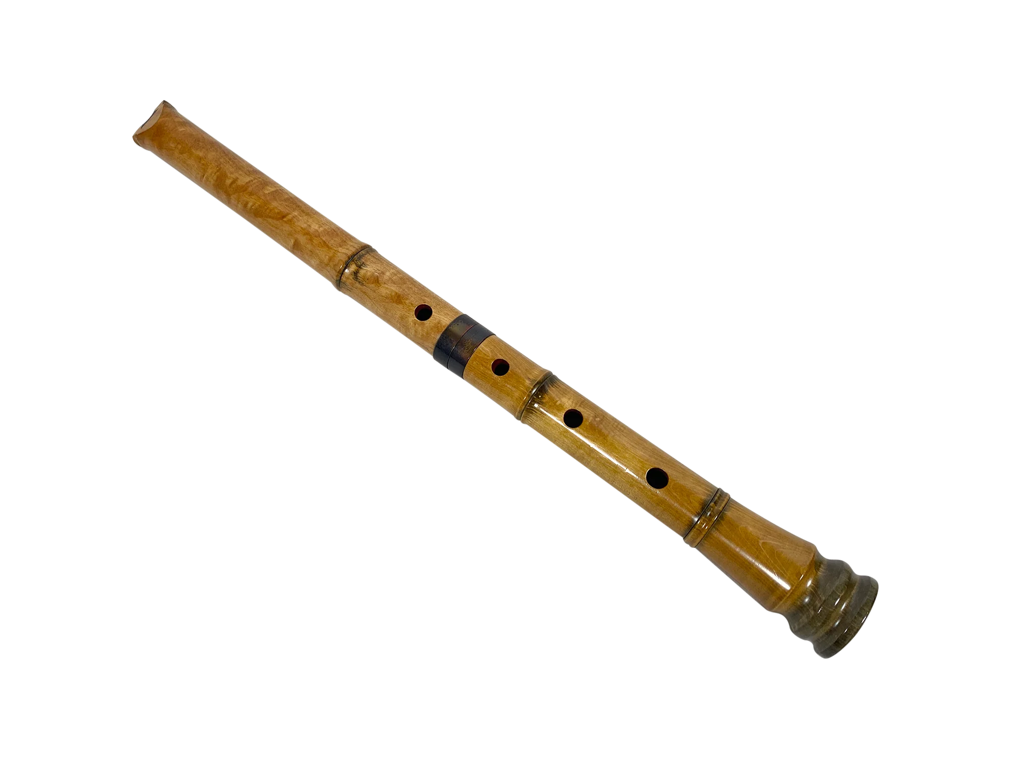 Shakuhachi Bamboo Flutes (Cased Set) - Image 4