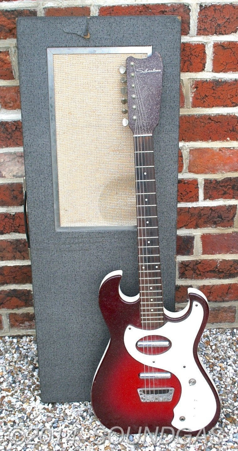 SILVERTONE/DANELECTRO 1457 Amp-In-Case Guitar - Image 3