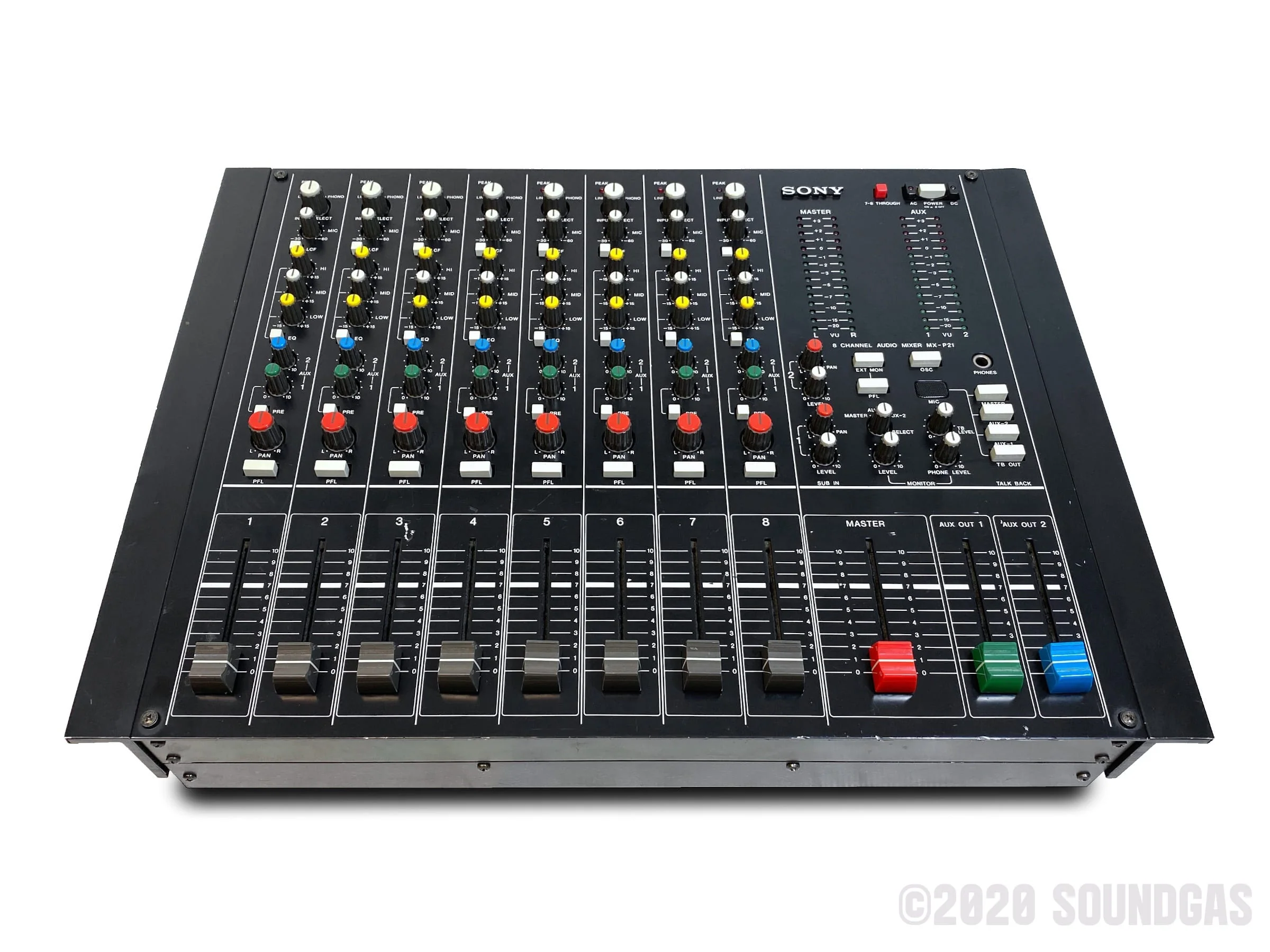 Sony MX-P21 8 Channel Broadcast Mixer