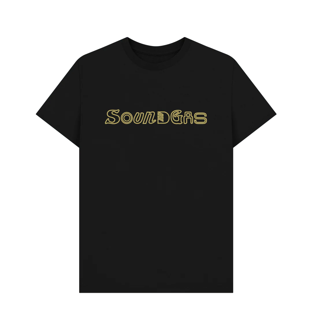 Soundgas Gold Logo T Shirt - Image 5