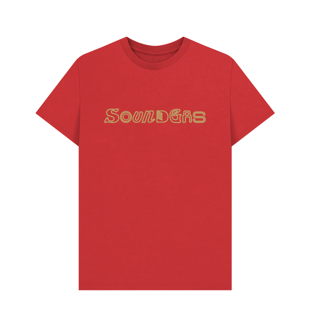 Soundgas Gold Logo T Shirt - Image 8