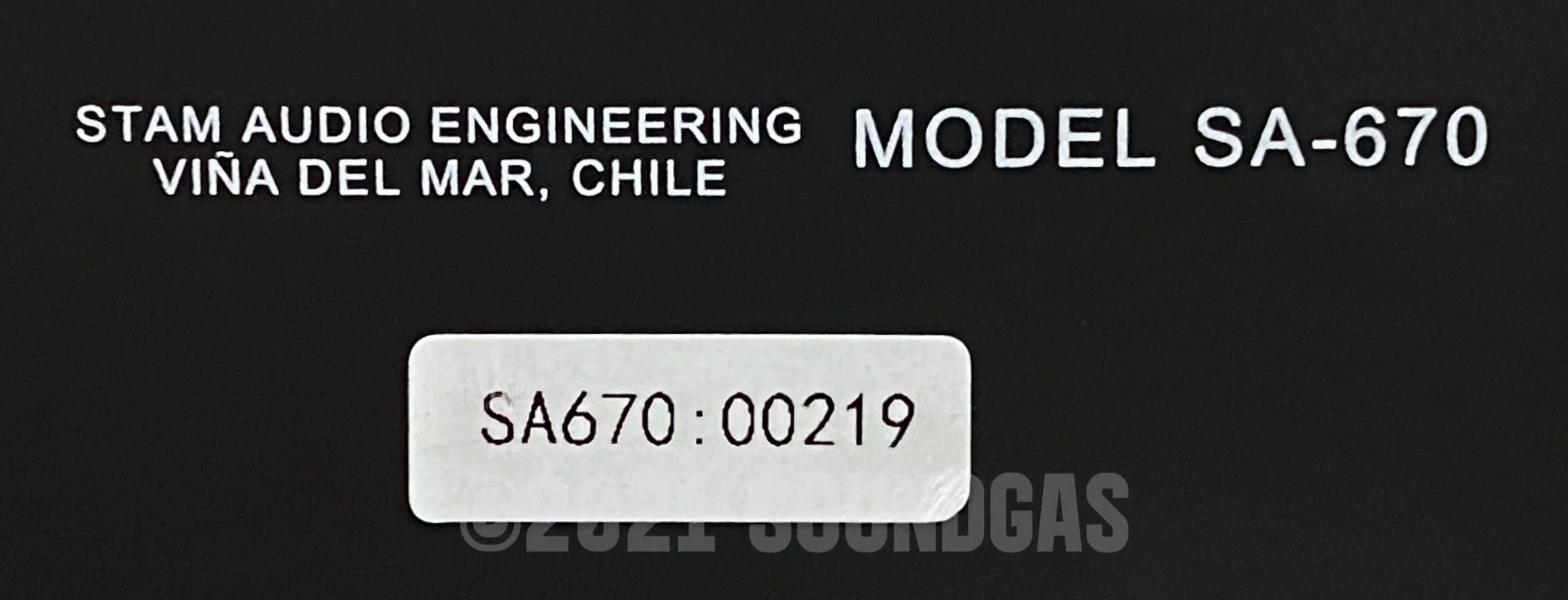 StamChild SA-670 Mastering Tube Compressor (SA670) - Image 6