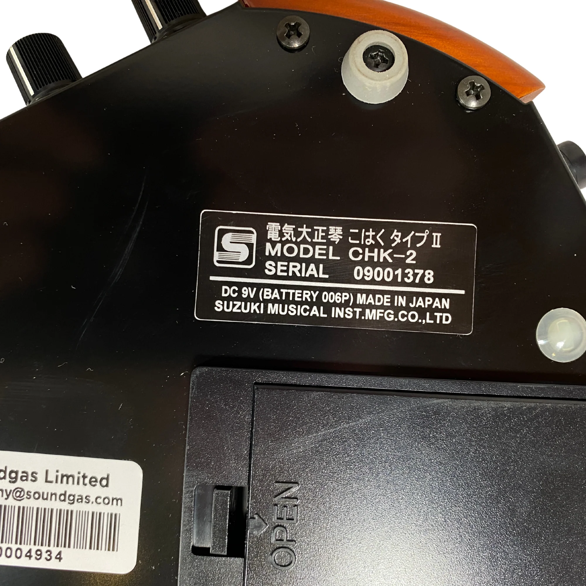 Suzuki Kohaku CHK-2 Electric Taishogoto - SN 9001378 - Image 6