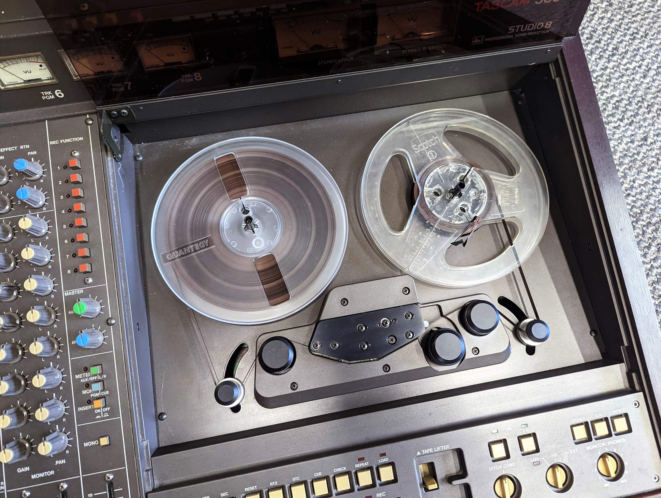 Tascam 388 Studio 8 with Remote - Image 4