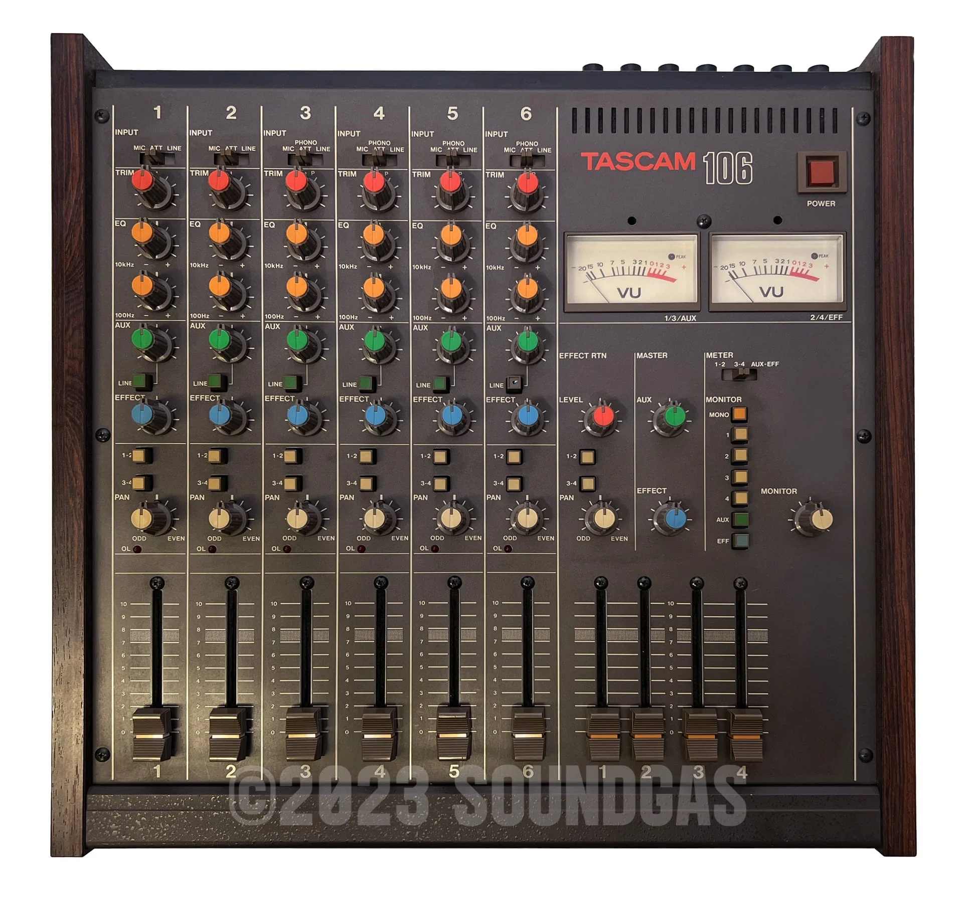 Tascam M-106 Mixer - Image 2