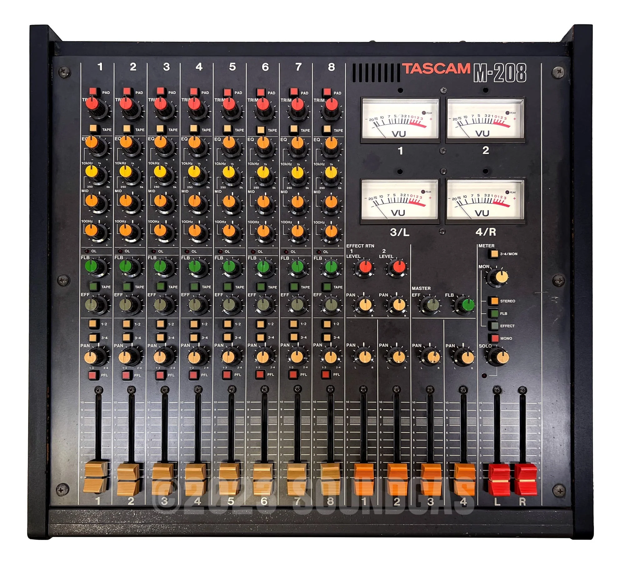 Tascam M-208 + Direct Out Mod - Image 2