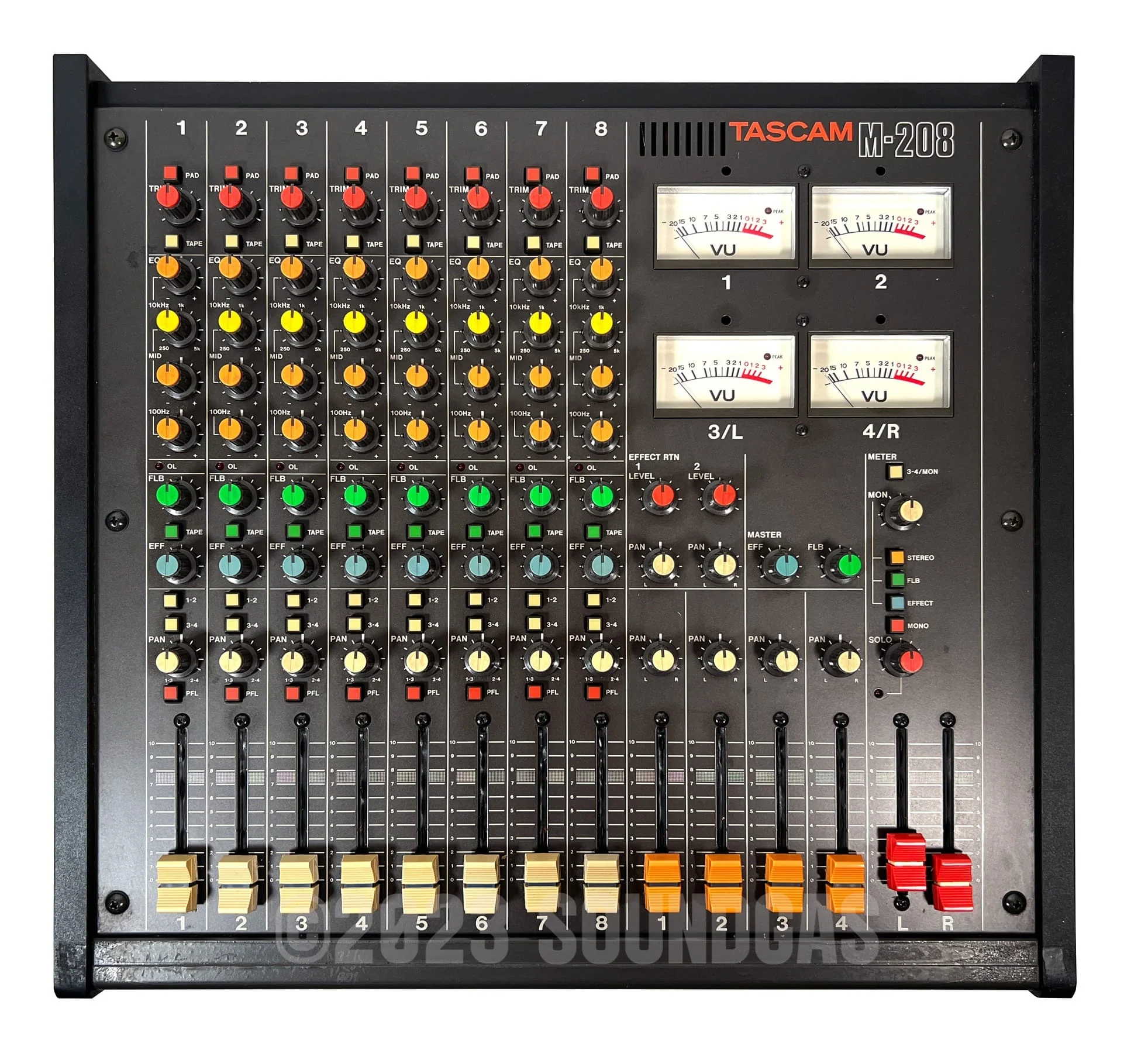 Tascam M-208 + Direct Out Mod - Image 3