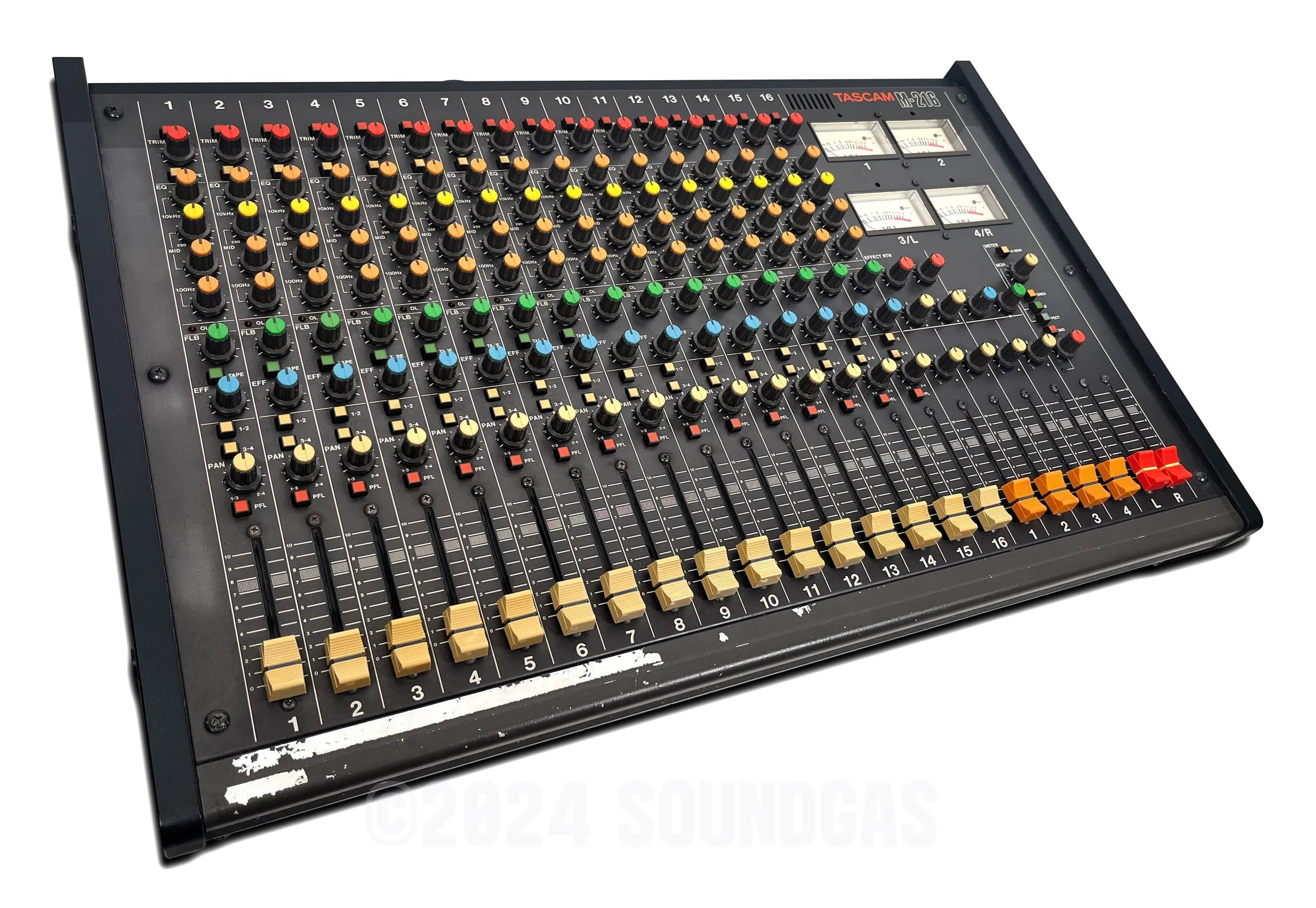 Tascam M-216, 8x Direct Out Mod - Image 3