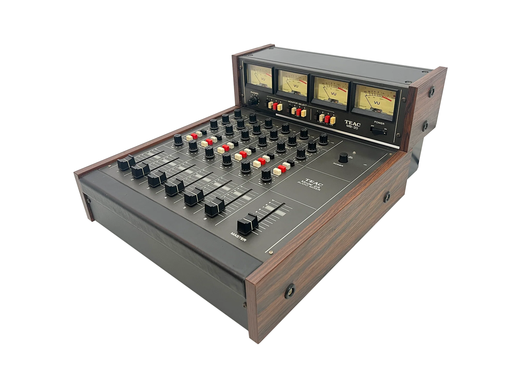 Teac Model-2A & MB20 Mixer & Meterbridge - Image 3