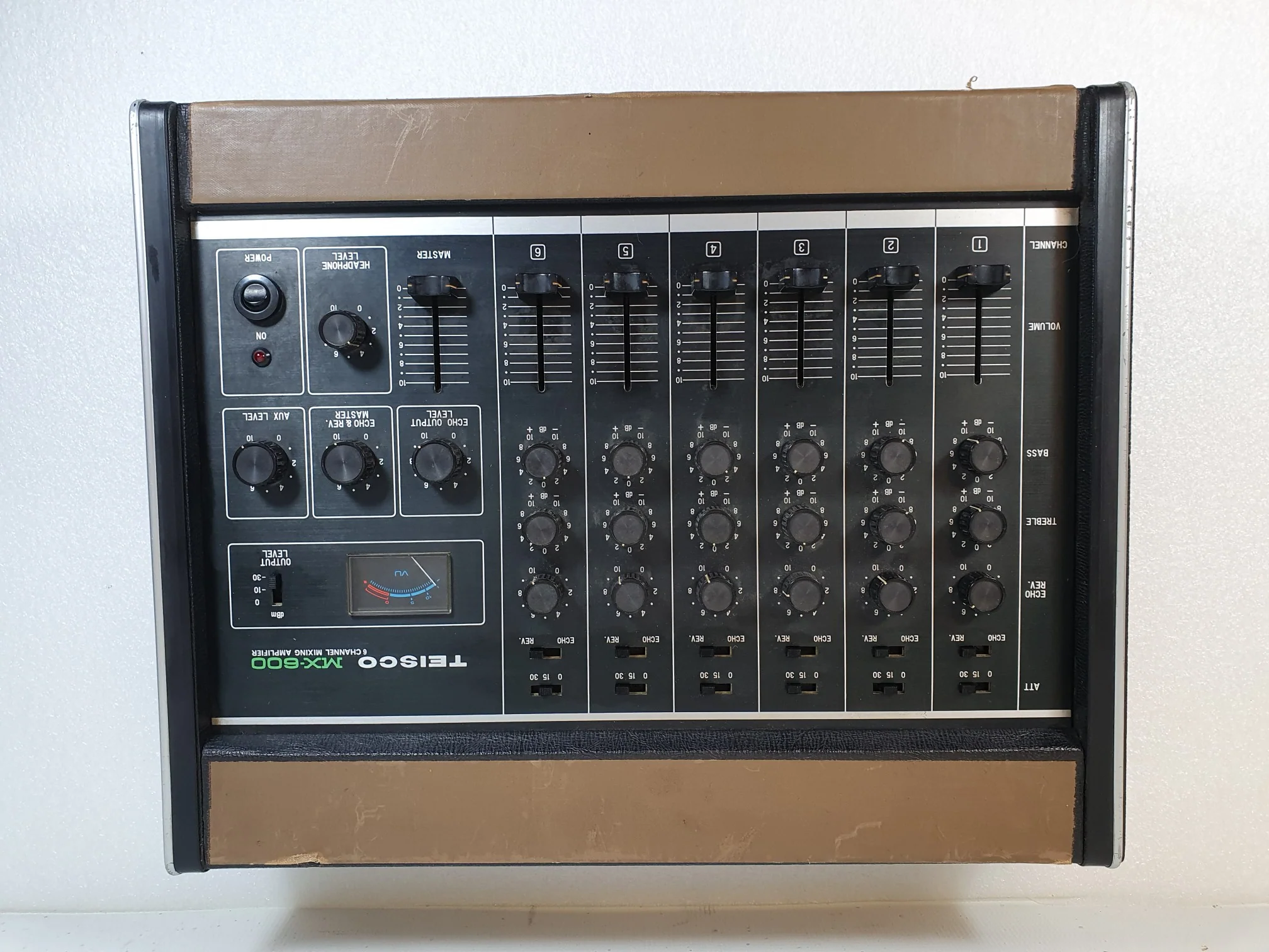 Teisco MX-600 6 Channel Mixer + Reverb - Image 2