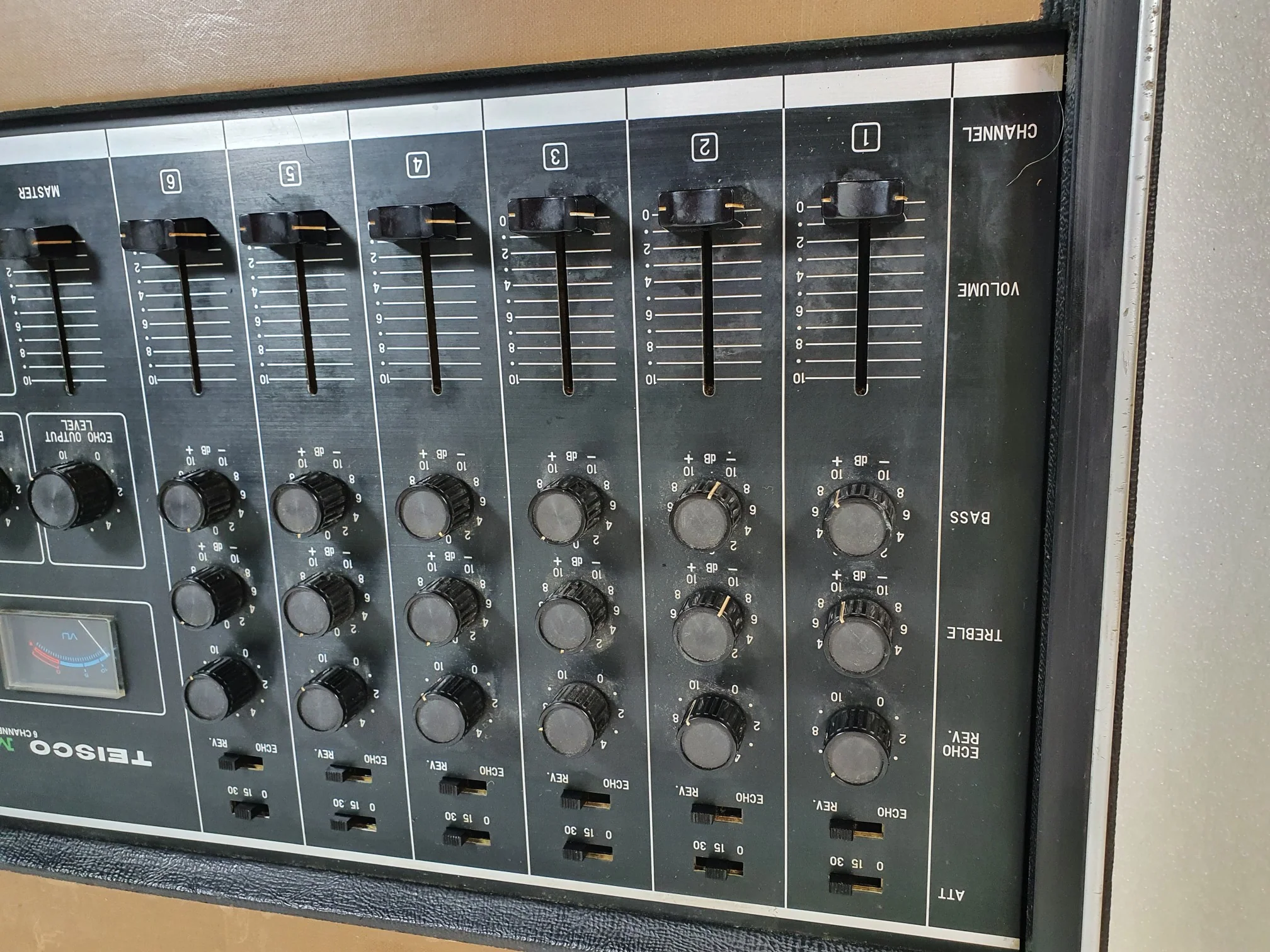 Teisco MX-600 6 Channel Mixer + Reverb - Image 3