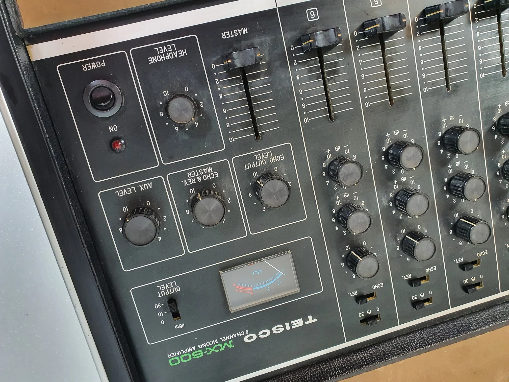 Teisco MX-600 6 Channel Mixer + Reverb - Image 4
