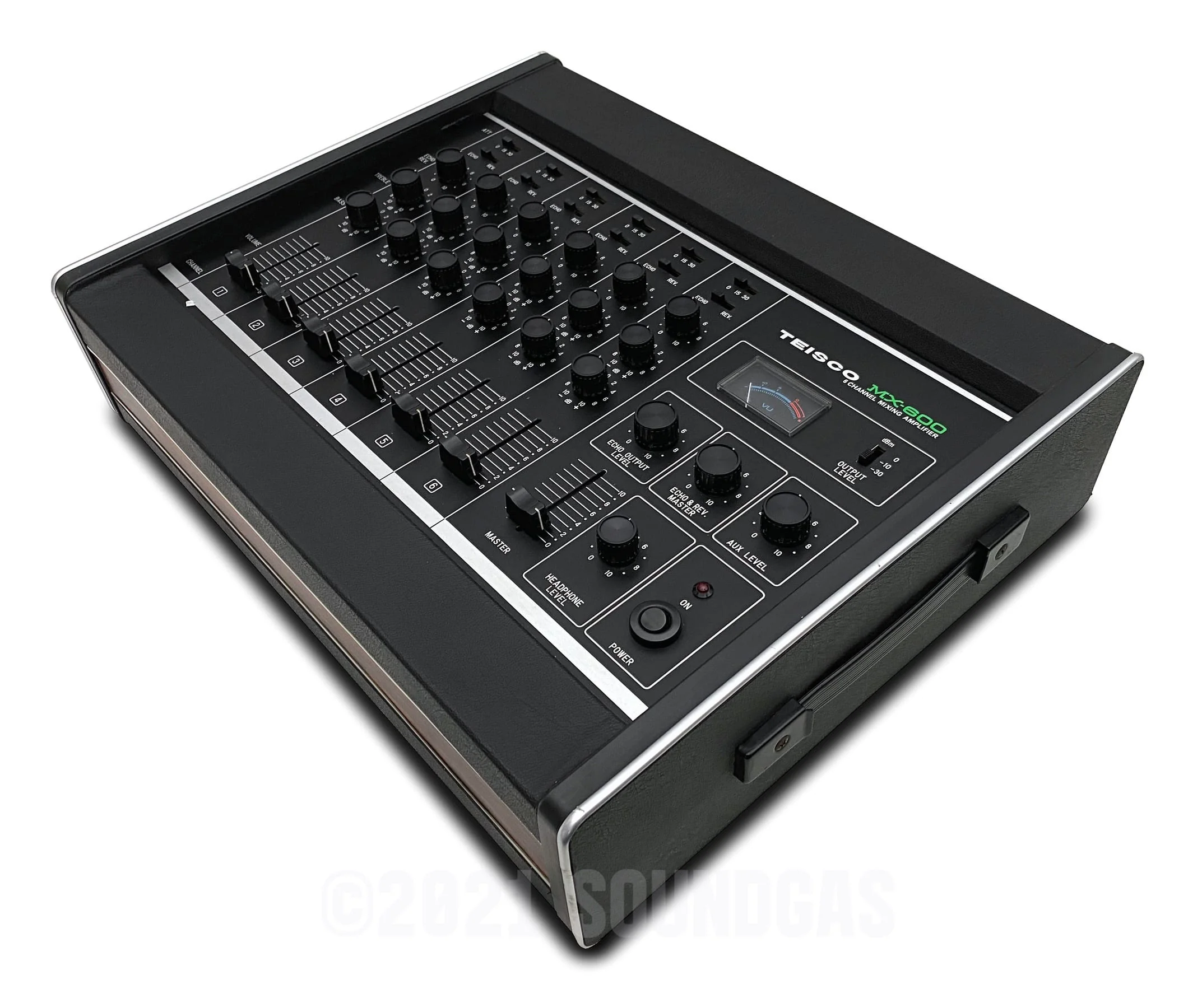 Teisco MX-600 6 Channel Mixer + Reverb - Image 3