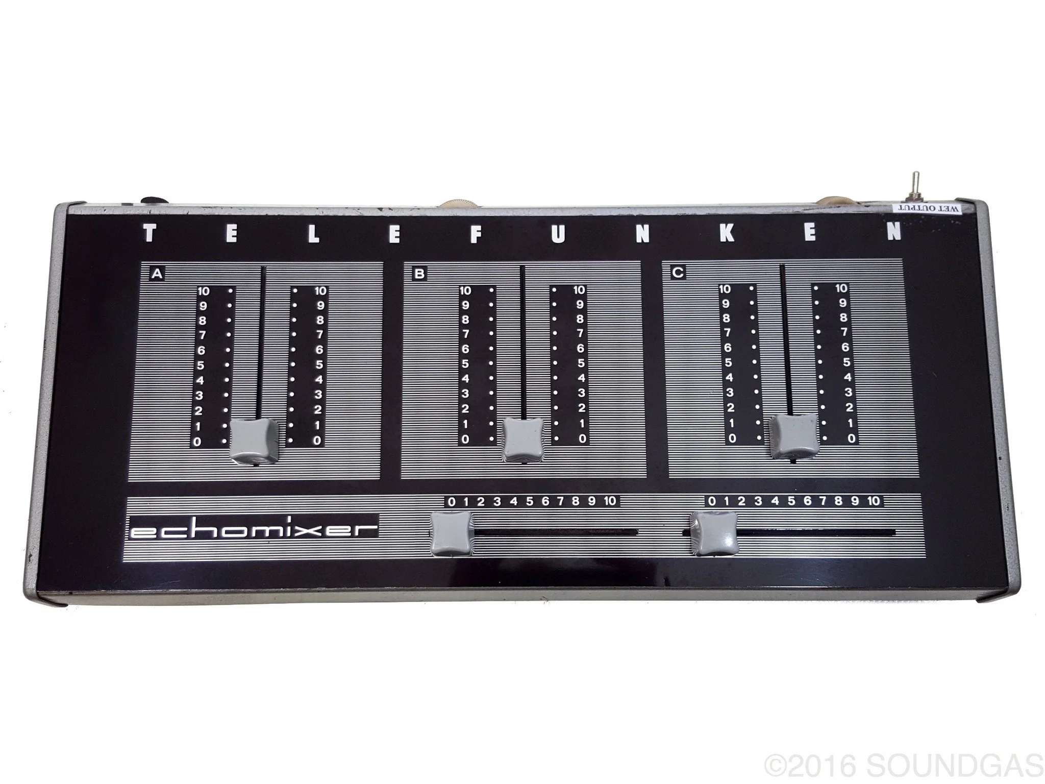 TELEFUNKEN ECHOMIXER - modified