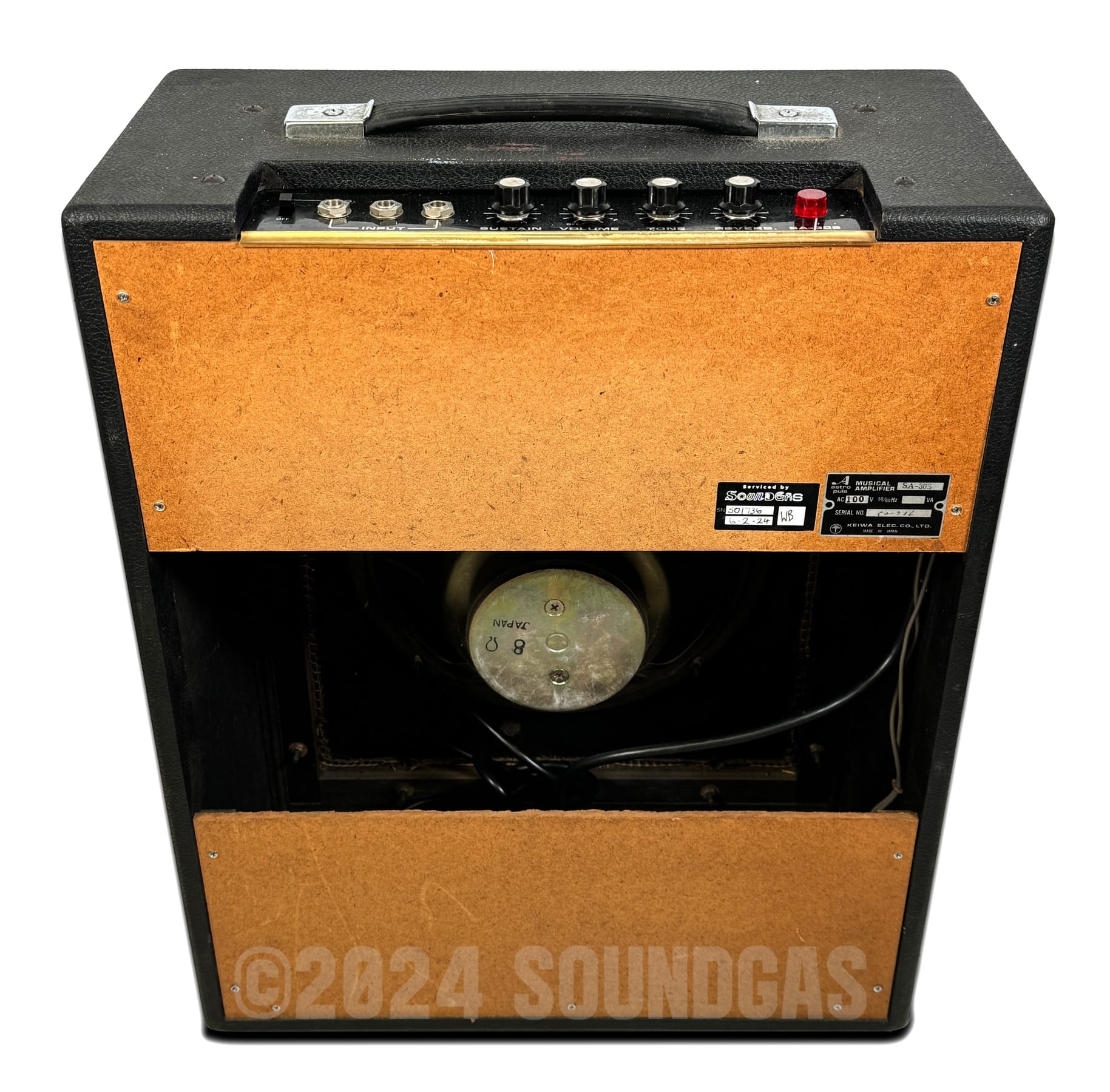Tomson SA-30S Combo Amp - SN 9909 - Image 4