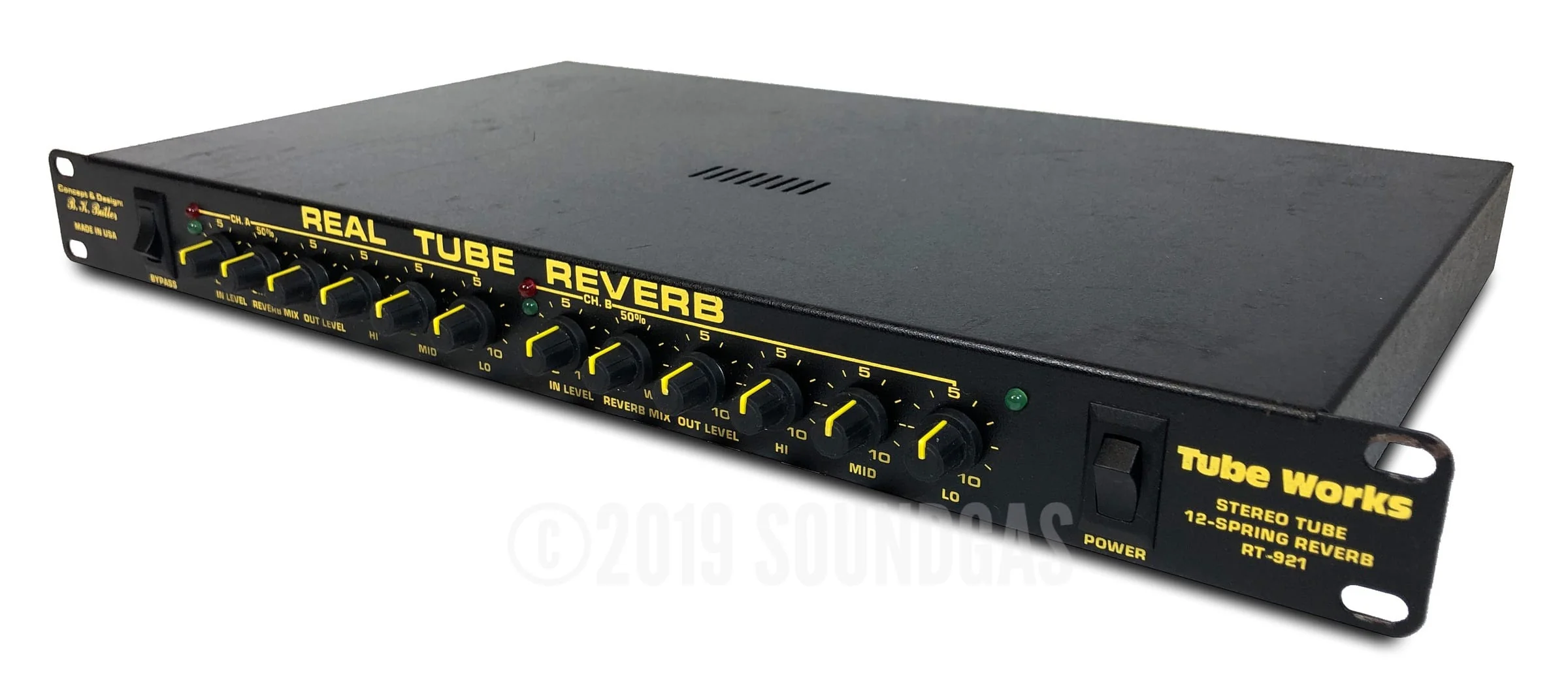 Tube Works Stereo Tube 12-Spring Reverb RT-921 - Image 3