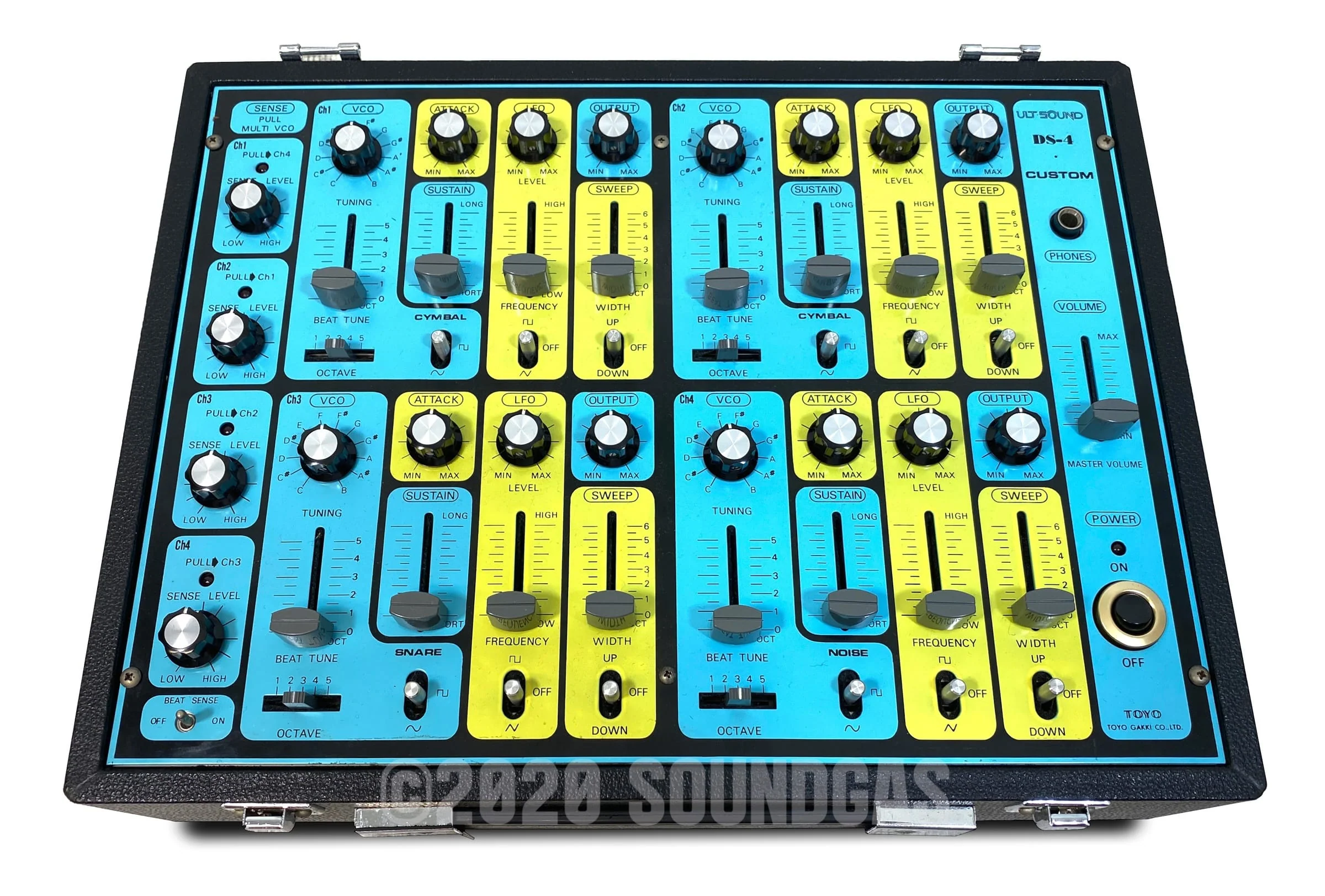 Ult Sound DS-4 Custom - Near Mint & Cased - Image 6