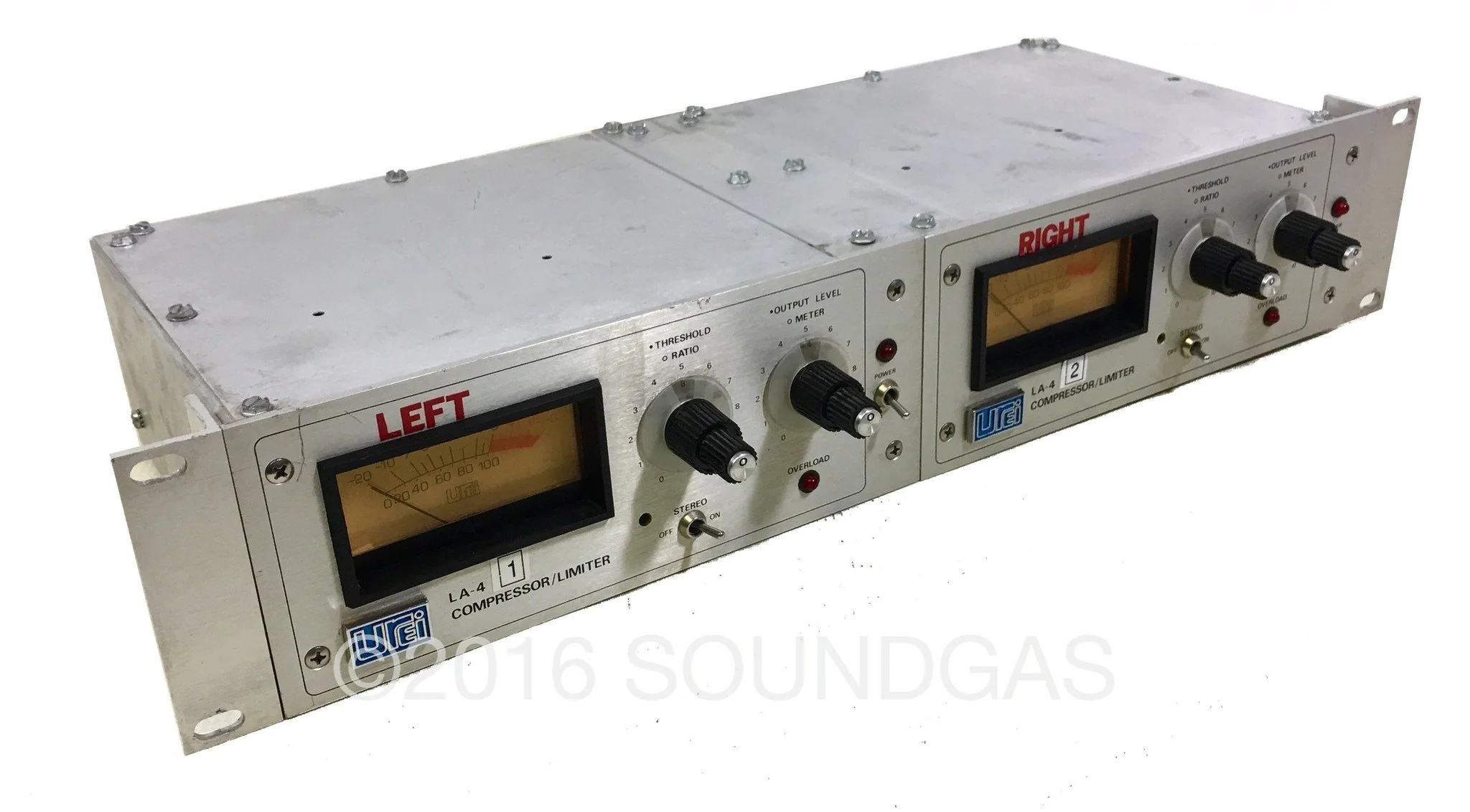 UREI LA-4 Silverface Compressor / Limiter Pair - Image 6